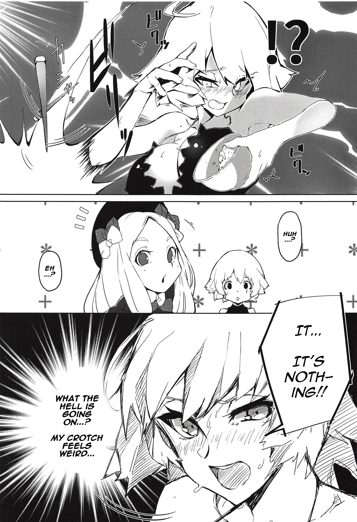 (COMIC1☆14) [楽園ティラミス (こぼ)] 遠隔射精で魔力補給 (Fate/Grand Order) [英訳]