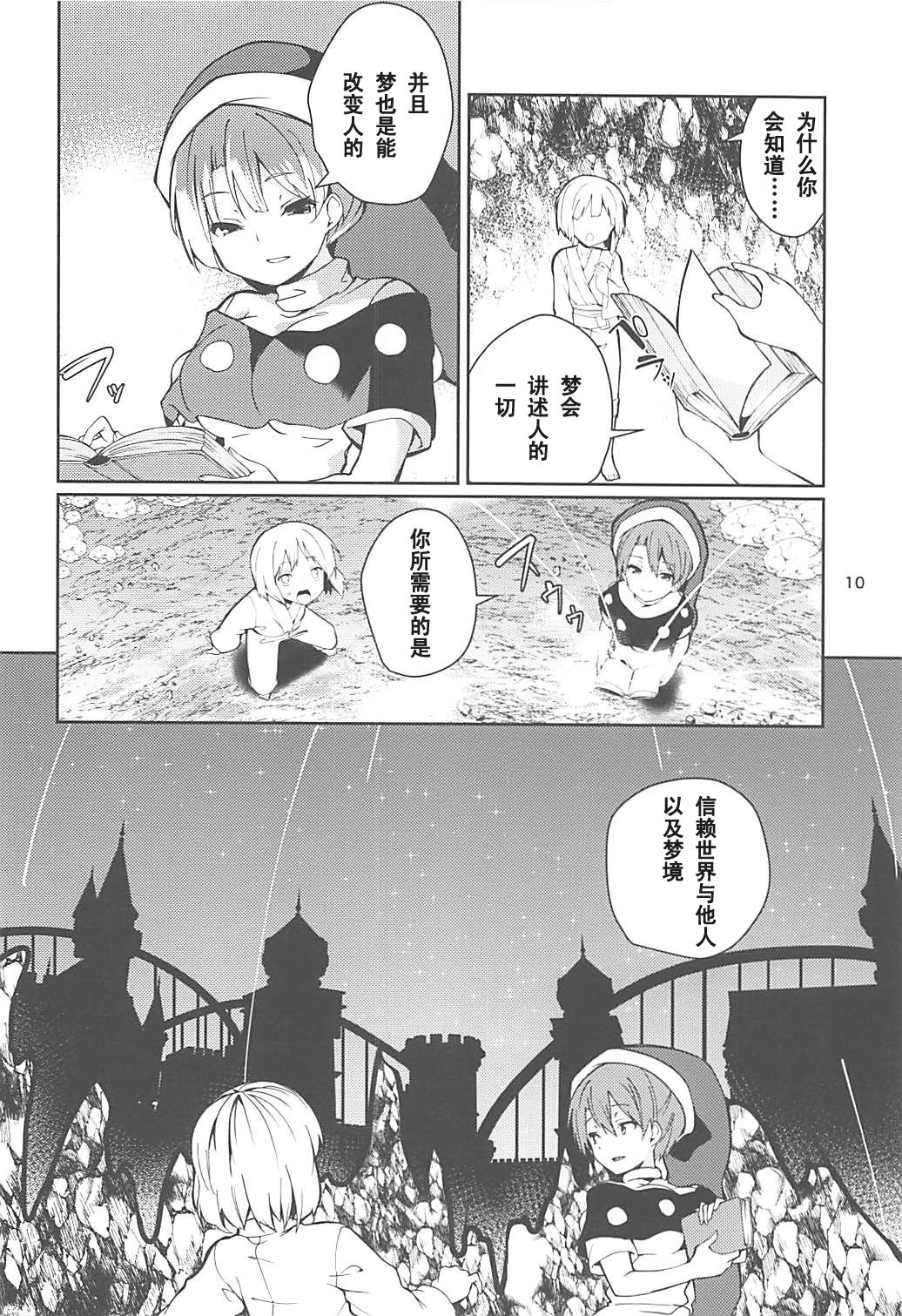 (例大祭15) [てつのおとしご (チロリアン)] ドレミーさんとぼくの逃走夢 (東方Project) [中国翻訳]