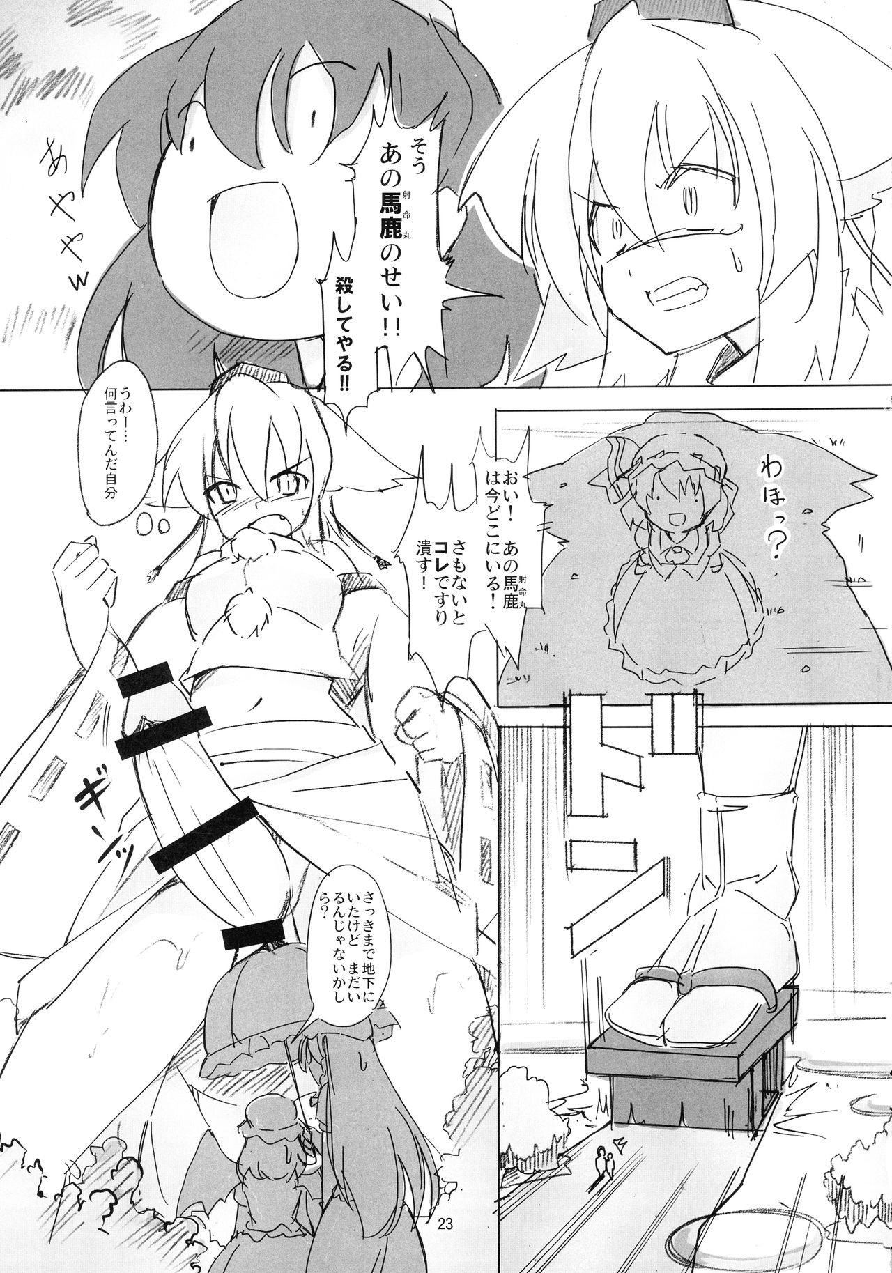 (例大祭14) [TEDDY-PLAZA (瀬尾辰也)] 射命丸教授の比率的愛情 (東方Project)