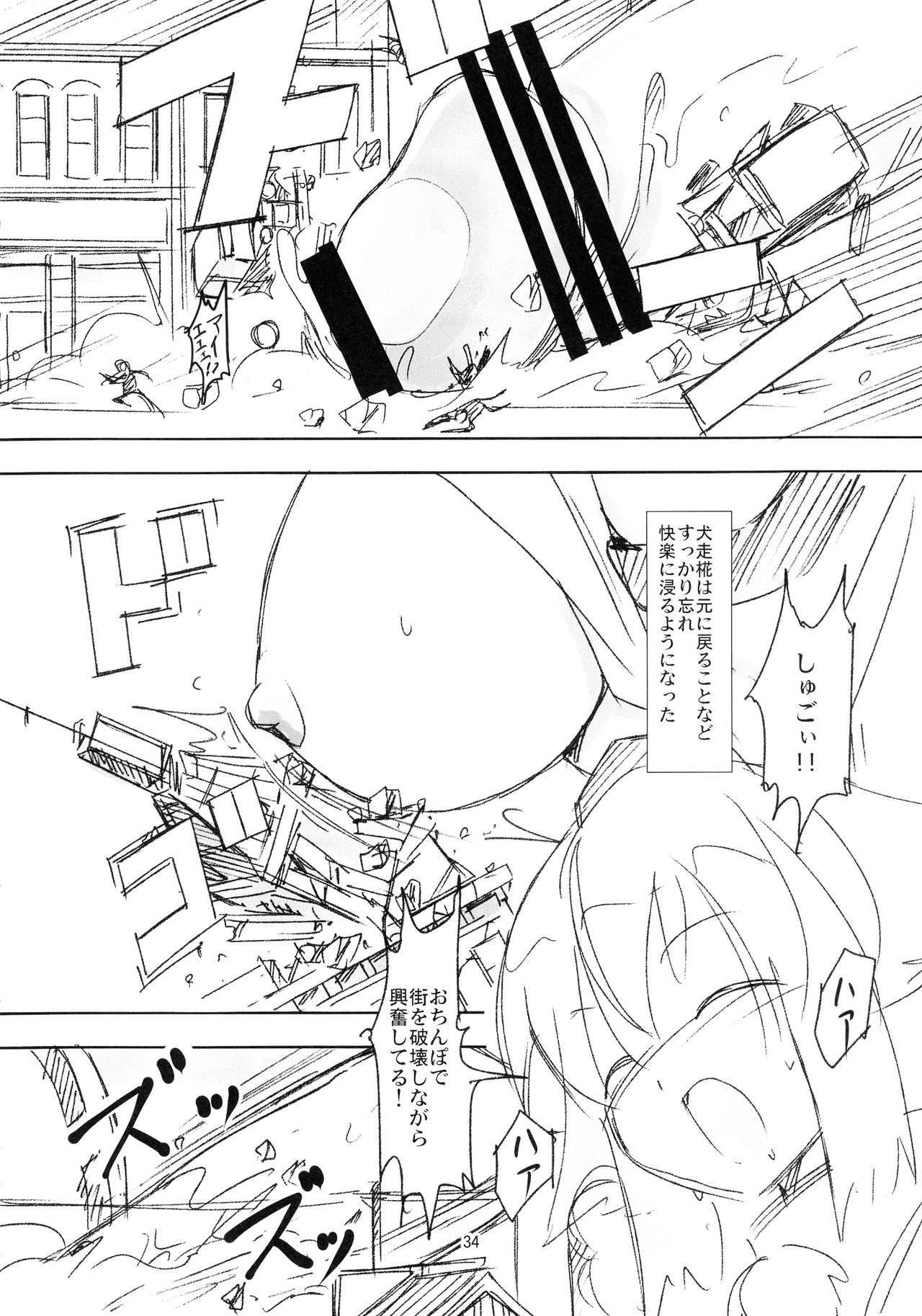 (例大祭14) [TEDDY-PLAZA (瀬尾辰也)] 射命丸教授の比率的愛情 (東方Project)
