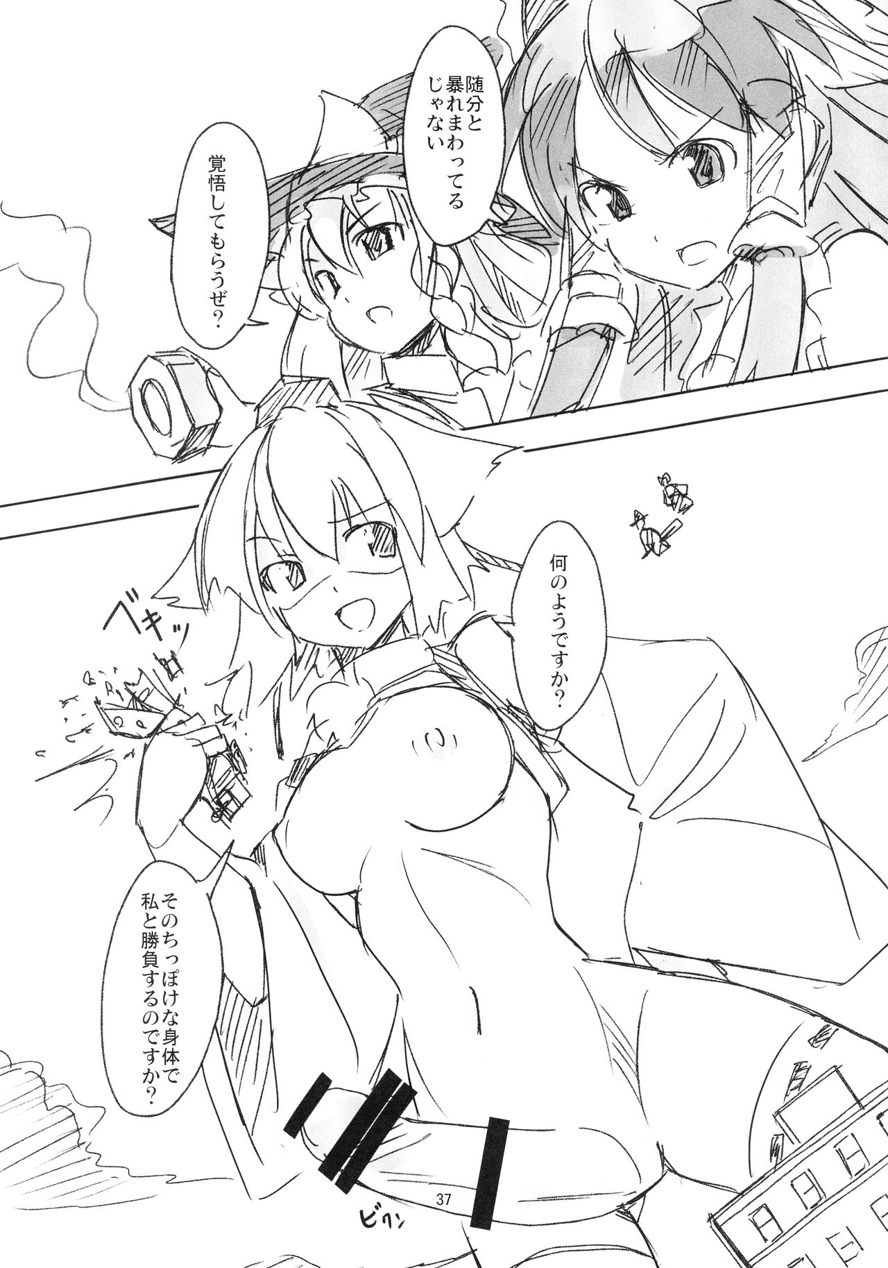 (例大祭14) [TEDDY-PLAZA (瀬尾辰也)] 射命丸教授の比率的愛情 (東方Project)