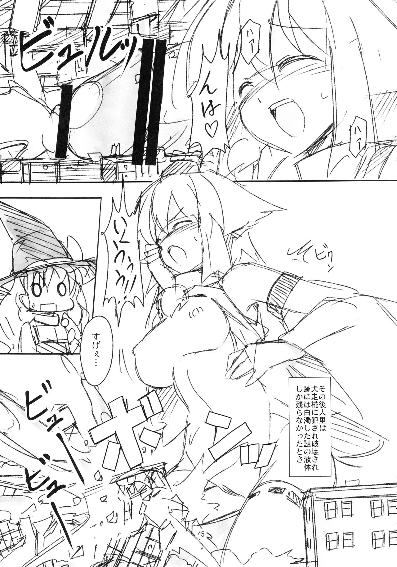 (例大祭14) [TEDDY-PLAZA (瀬尾辰也)] 射命丸教授の比率的愛情 (東方Project)