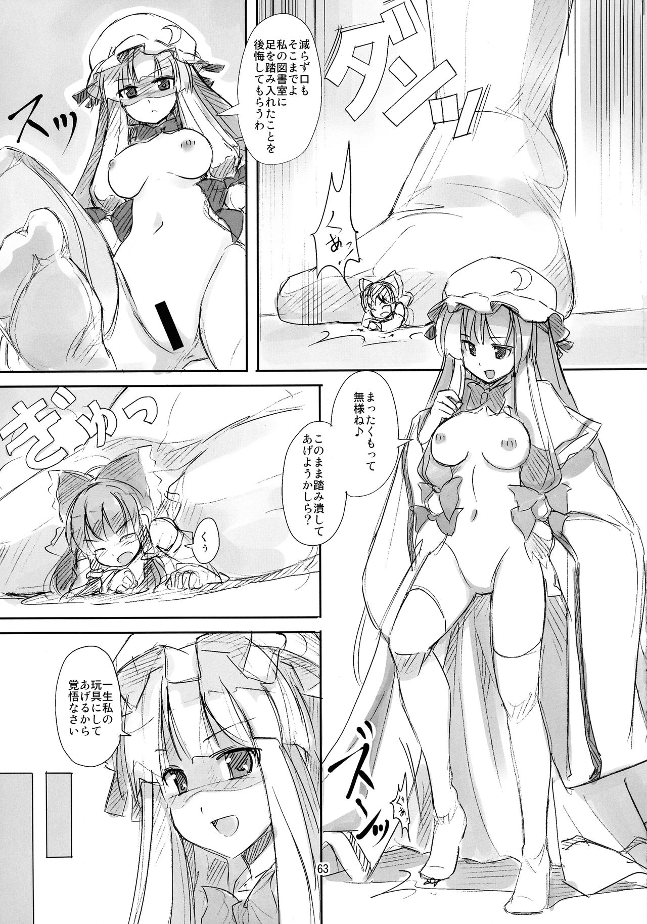 (例大祭14) [TEDDY-PLAZA (瀬尾辰也)] 射命丸教授の比率的愛情 (東方Project)