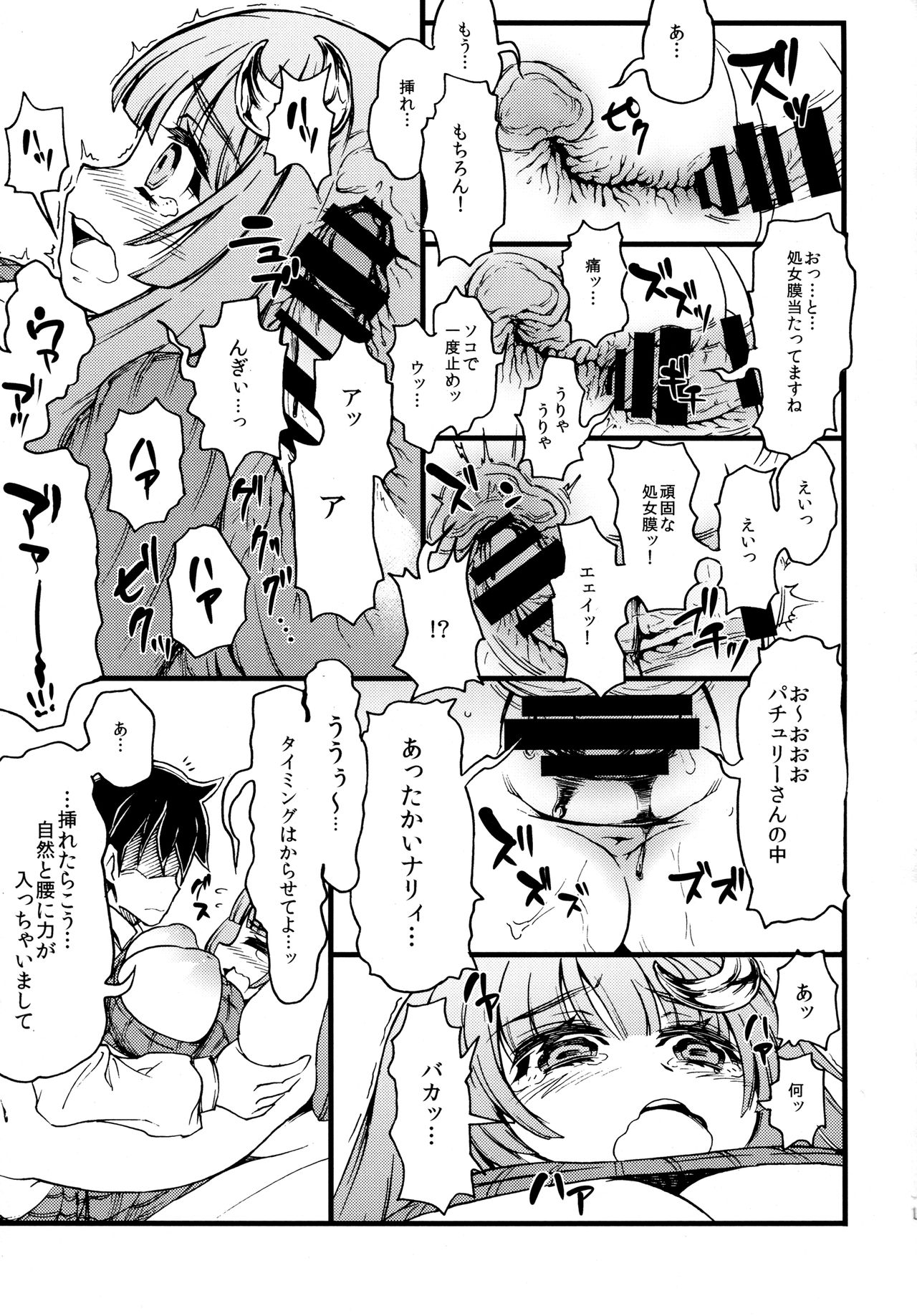 (例大祭12) [からきし傭兵団 真雅 (銭太郎)] 例のセーターを着た処女パッチェさんが部屋にいたらの本 (東方Project)