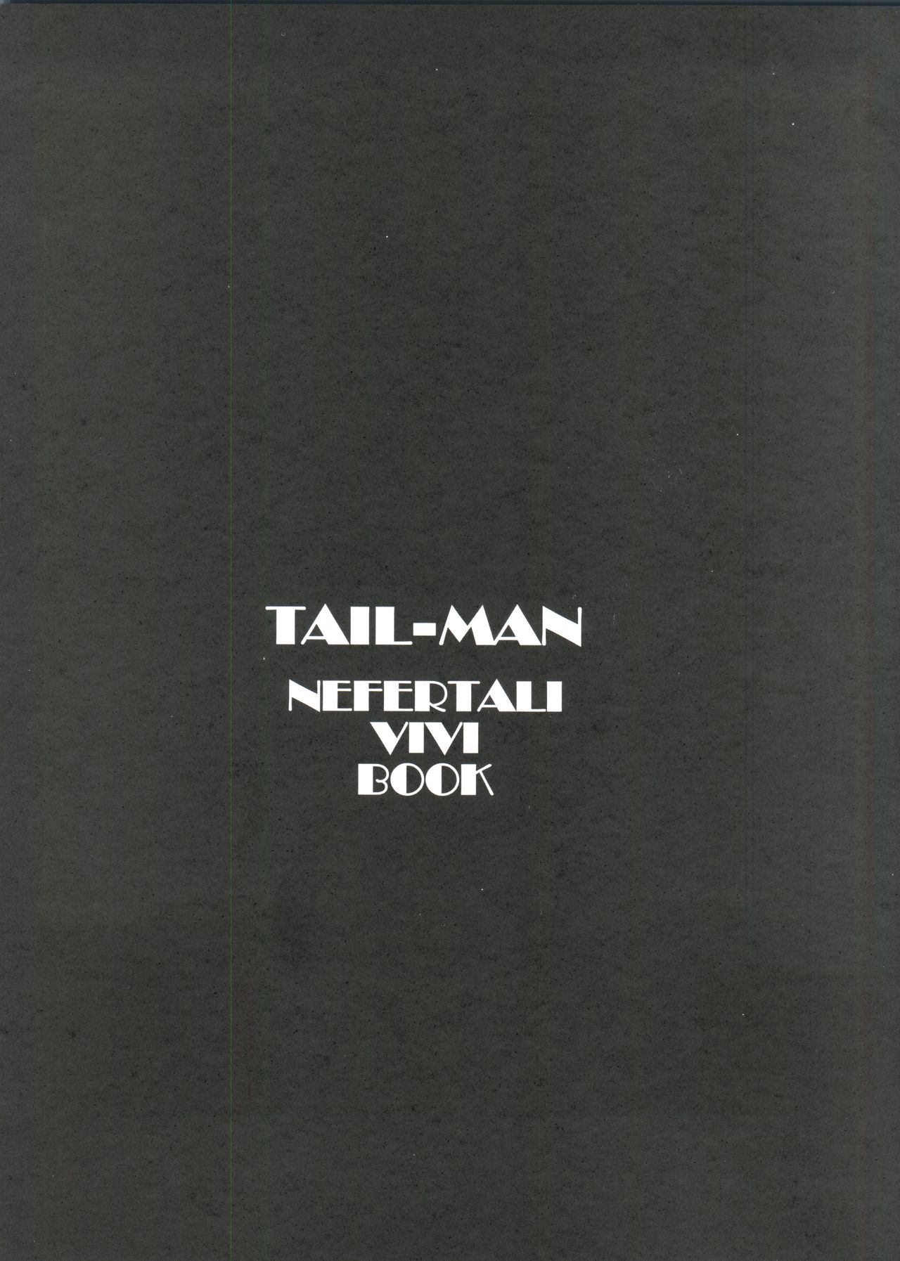 (C73) [RAT TAIL (IRIE YAMAZAKI)] TAIL-MAN NEFERTALI VIVI BOOK (ワンピース)