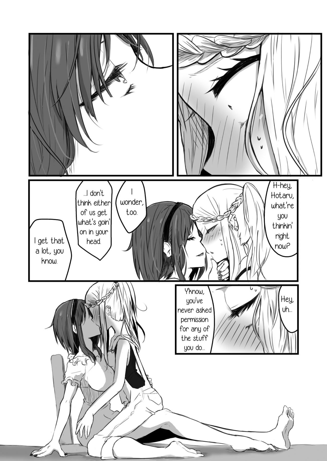 (GirlsLoveFestival 17) [もふもふらっひー (ひつじもふ)] 百合、だがし。 (だがしかし) [英訳]