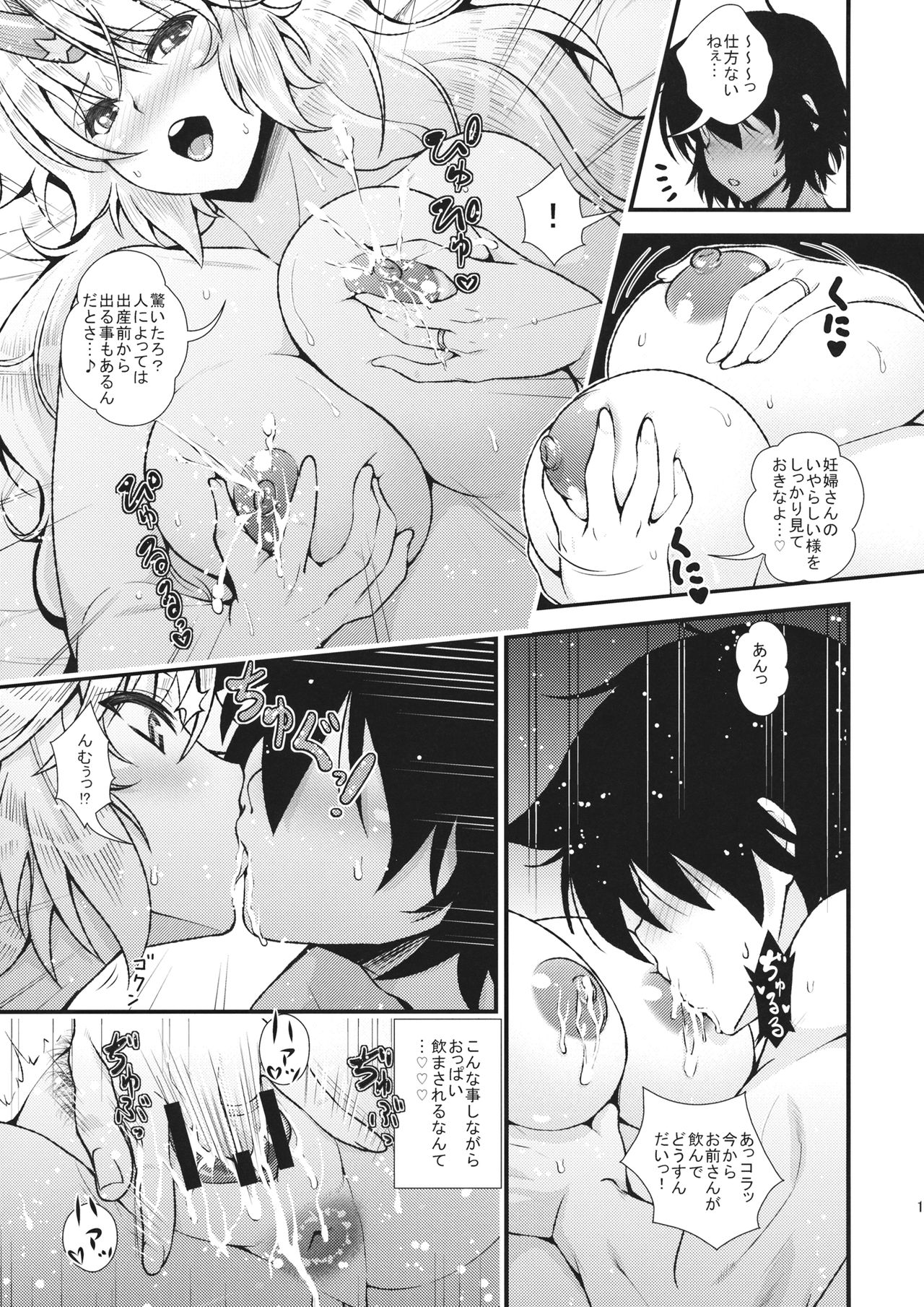 (例大祭13) [丸色季候 (846号)] ボテ腹勇儀がズッコンバッコンする本 (東方Project)