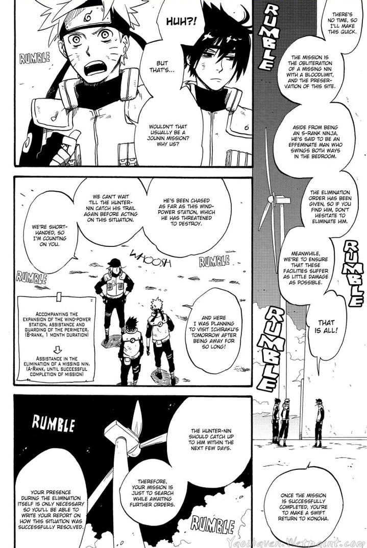 (C78) [10-Rankai (Emi)] 青の凪 (NARUTO -ナルト-) [英訳]