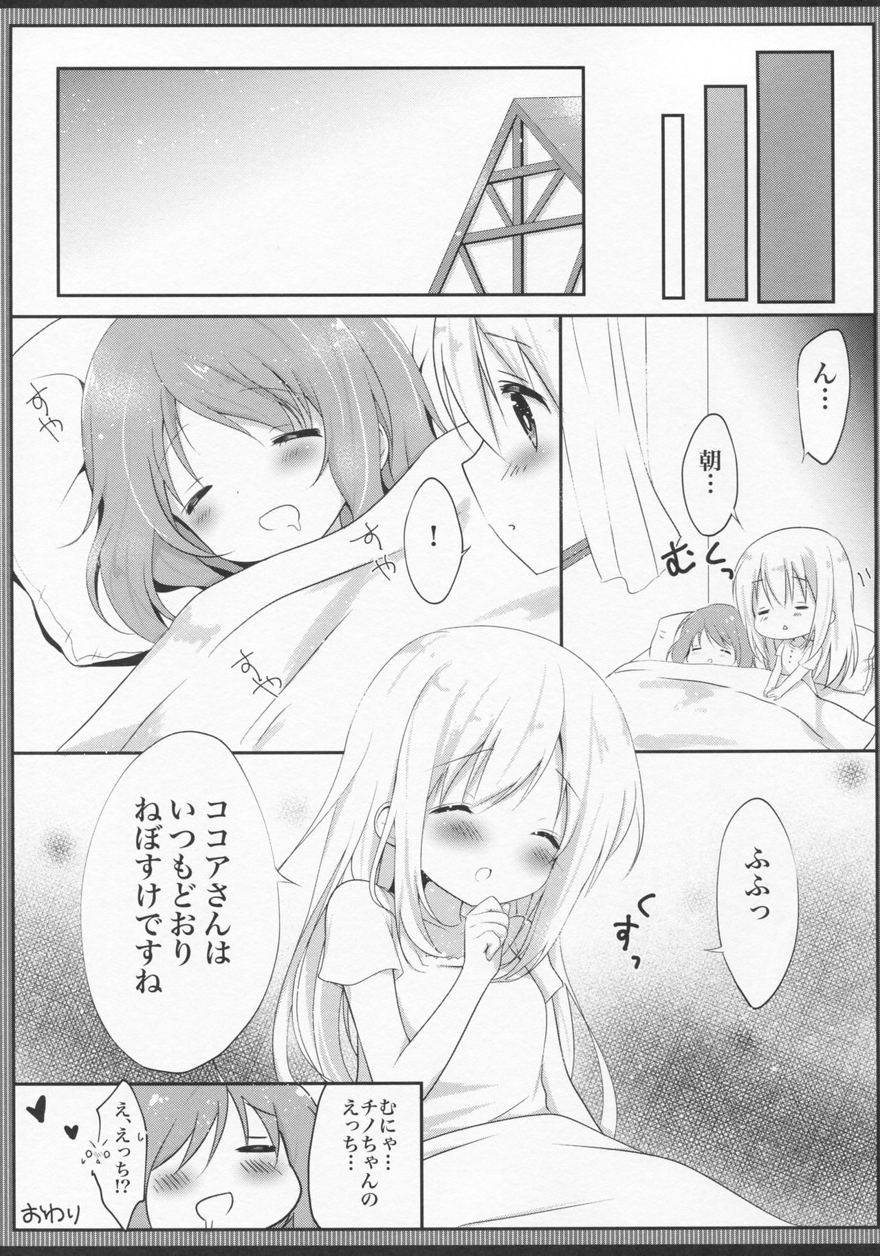 (C90) [あめうさぎ (飴玉コン)] 発情チノちゃんの秘めゴト (ご注文はうさぎですか?)