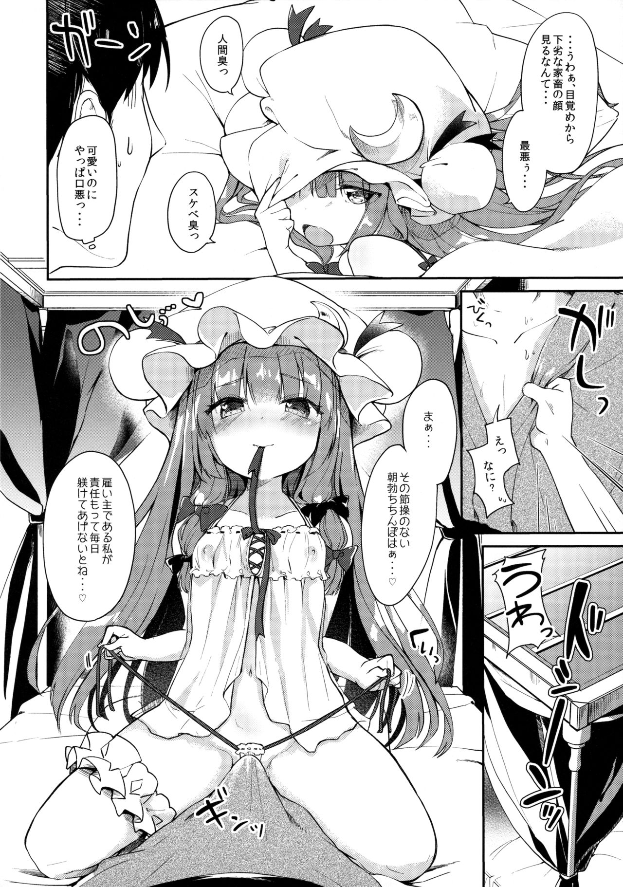 (C90) [毛玉牛乳 (玉之けだま)] からくちパチュリーさま (東方Project)