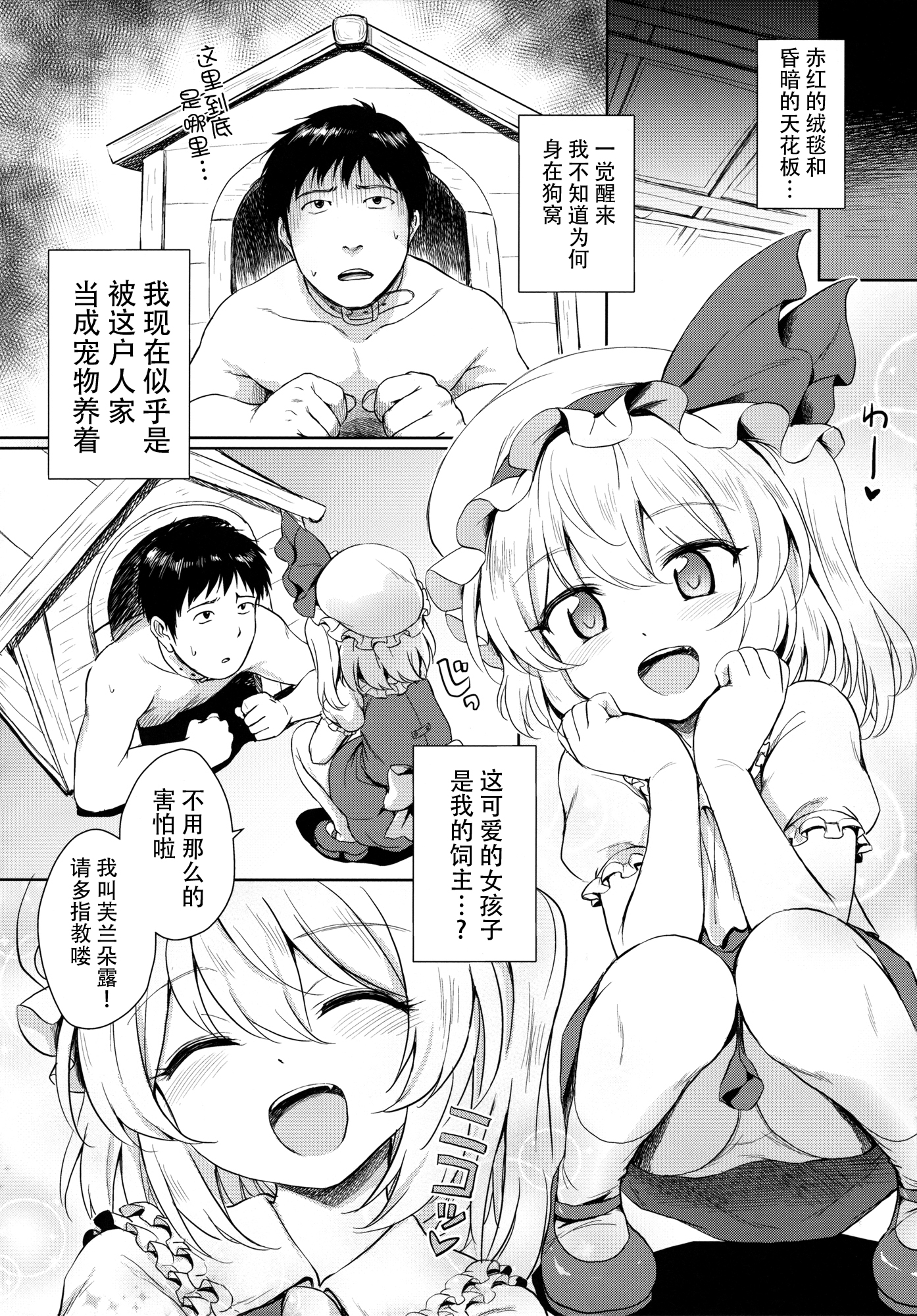 (例大祭13) [54BURGER (まるごし)] フランちゃんのペット (東方Project) [中国翻訳]