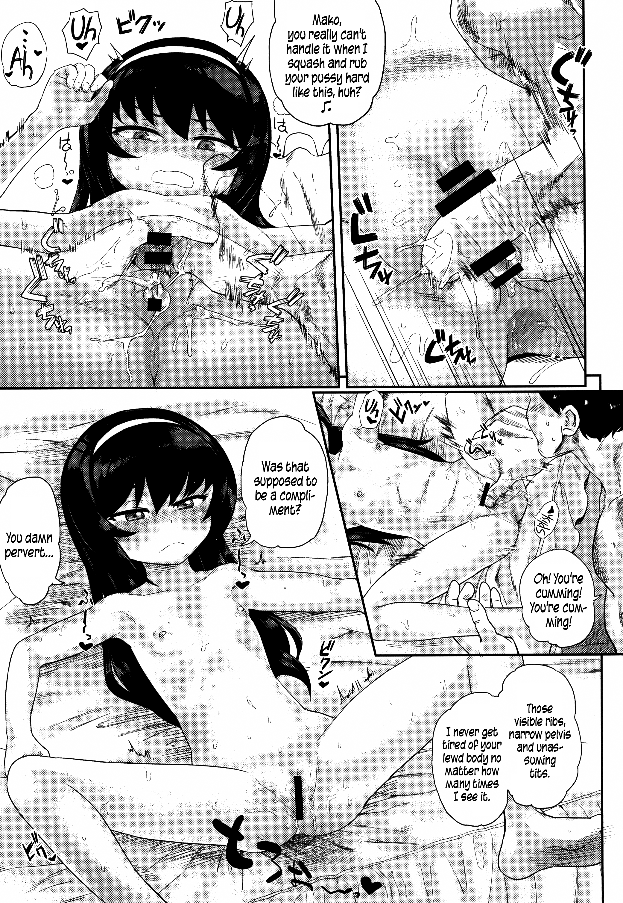 (C89) [D-baird (Beなんとか)] 冷泉さんと暮らす。 (ガールズ&パンツァー) [英訳]