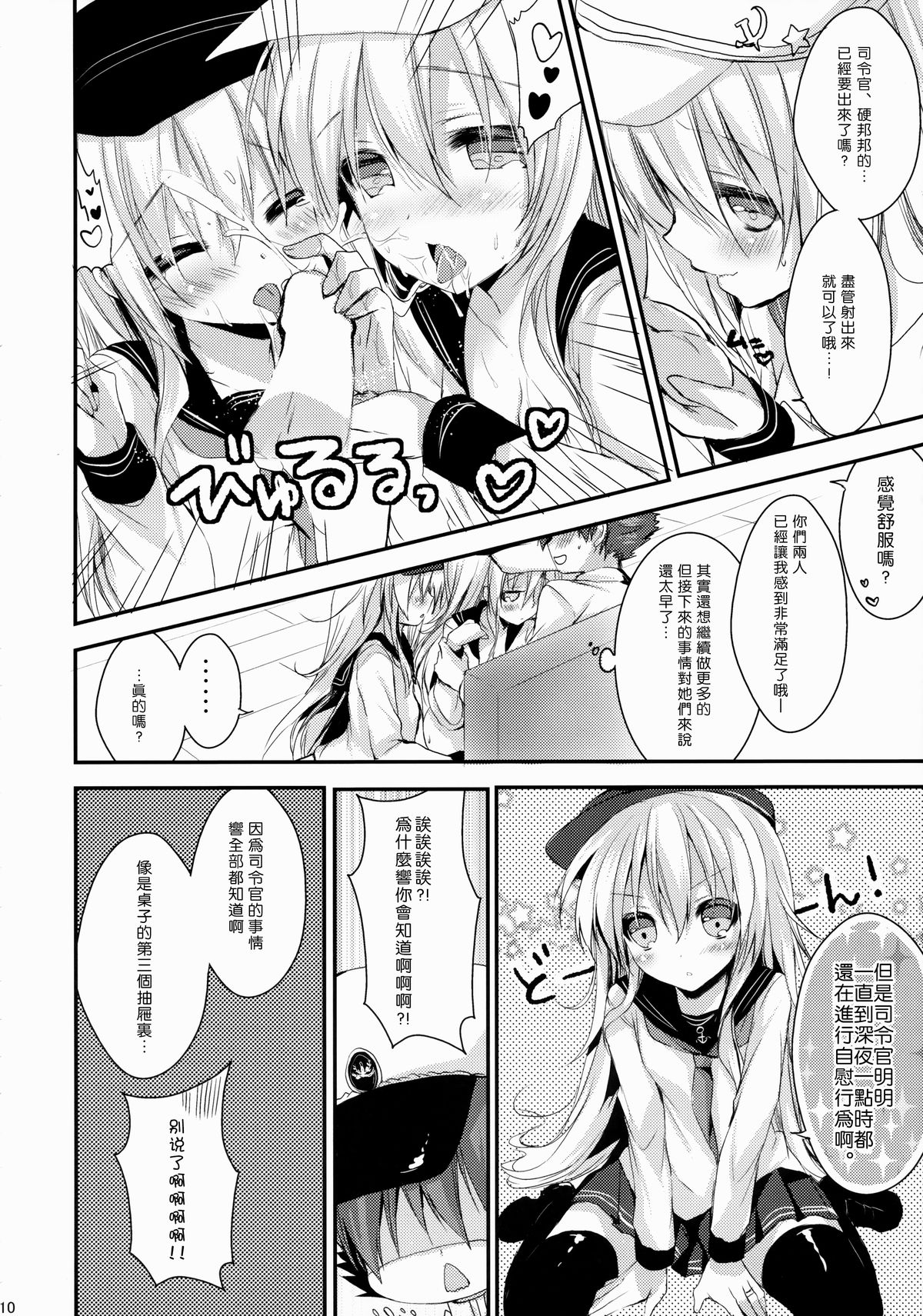 (C86) [苺砲 (しらいちご)] Bep→俺←響　ジュウコンカッコカリ (艦隊これくしょん -艦これ-) [中国翻訳]