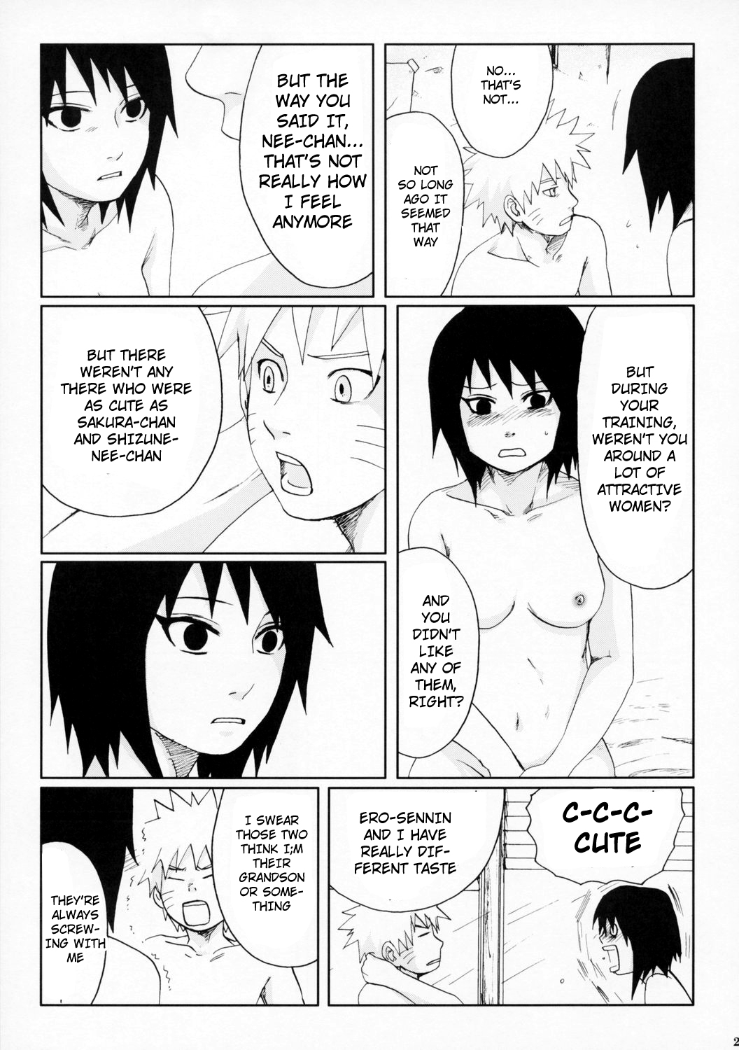 (サンクリ29) [PETS (リン、クロ、メイ)] ニセモノ (NARUTO -ナルト-) [英訳]