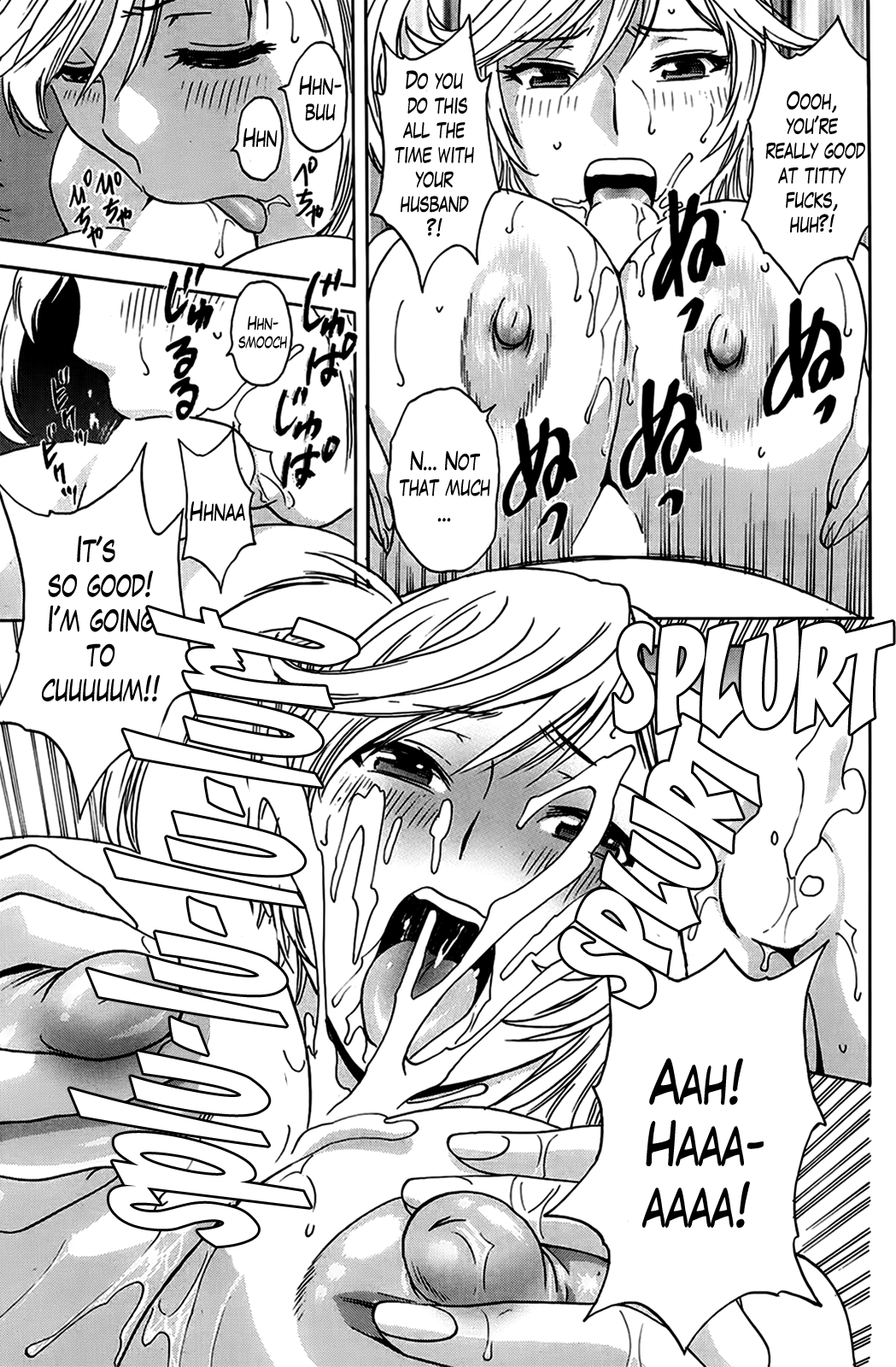 [英丸] ハッスル！団地妻 第1-8話 [英訳]