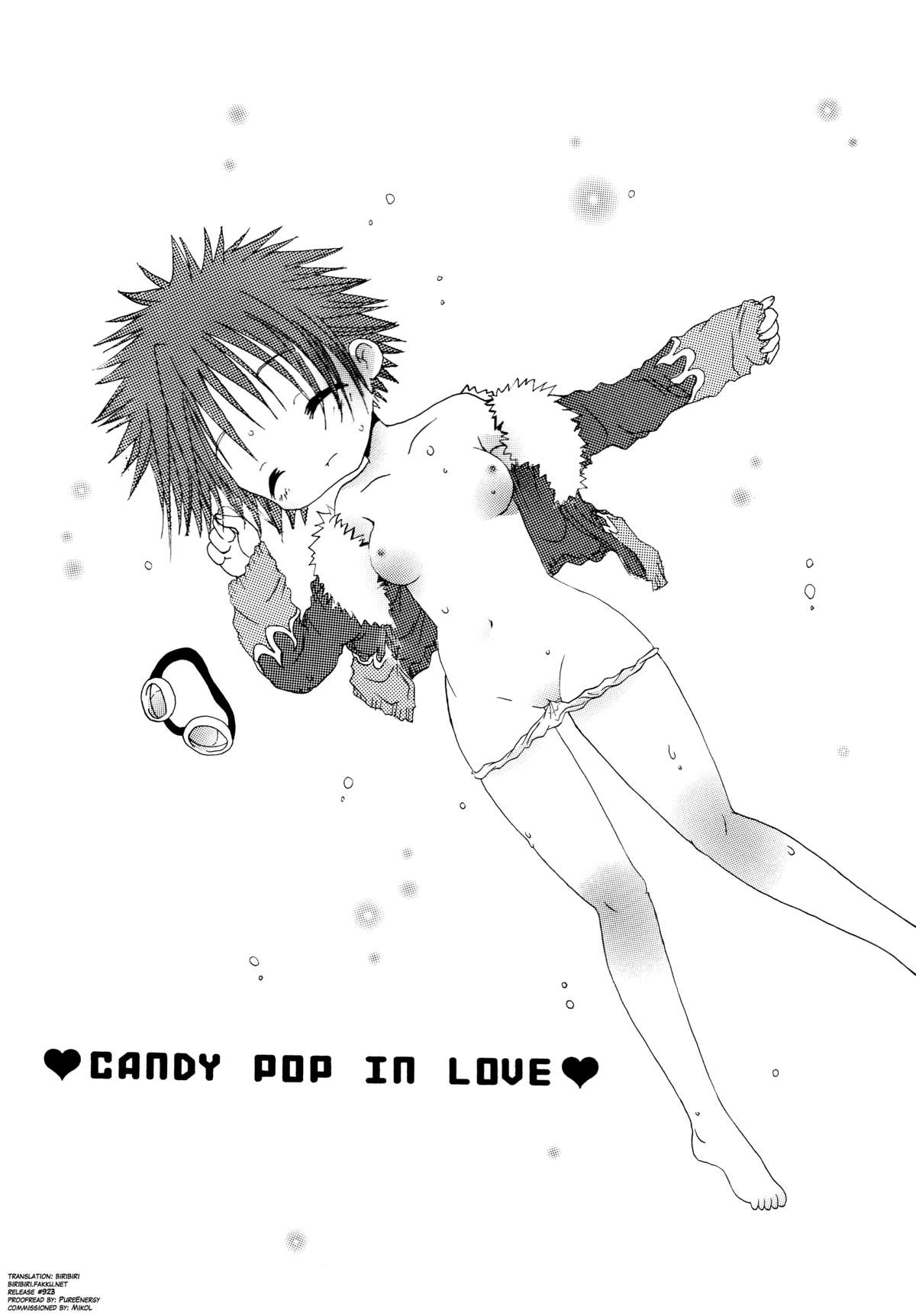 [デンキウサギ、2甘666 (クラリ、かんみ)] CANDY POP IN LOVE (デジモンアドベンチャー02) [英訳]