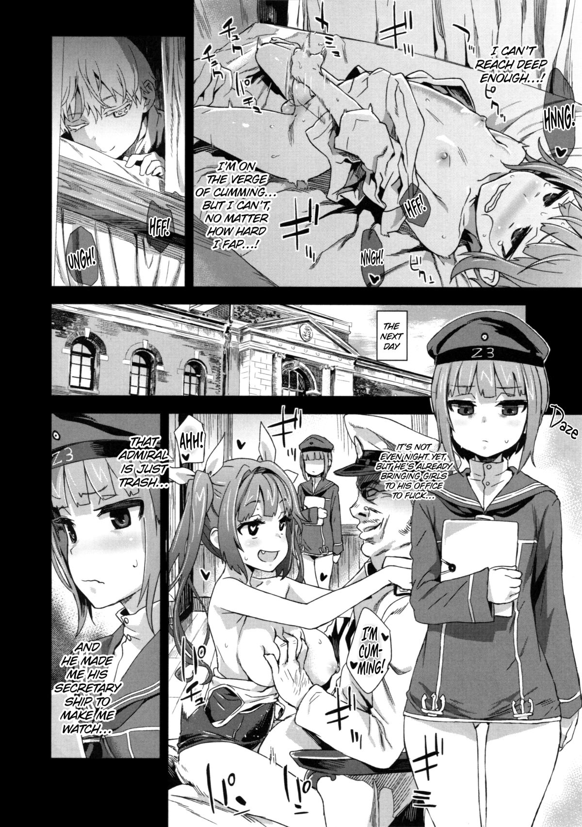 (COMIC1☆9) [Fatalpulse (朝凪)] ダンケ男系レボリューション (艦隊これくしょん -艦これ-) [英訳]