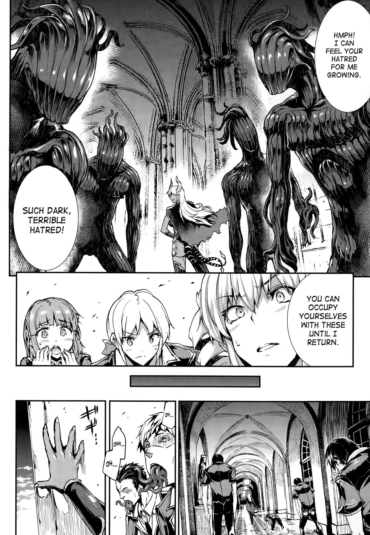 [エレクトさわる] 神曲のグリモワール―PANDRA saga 2nd story― 第1-17話 + 番外編 x 3 [英訳]