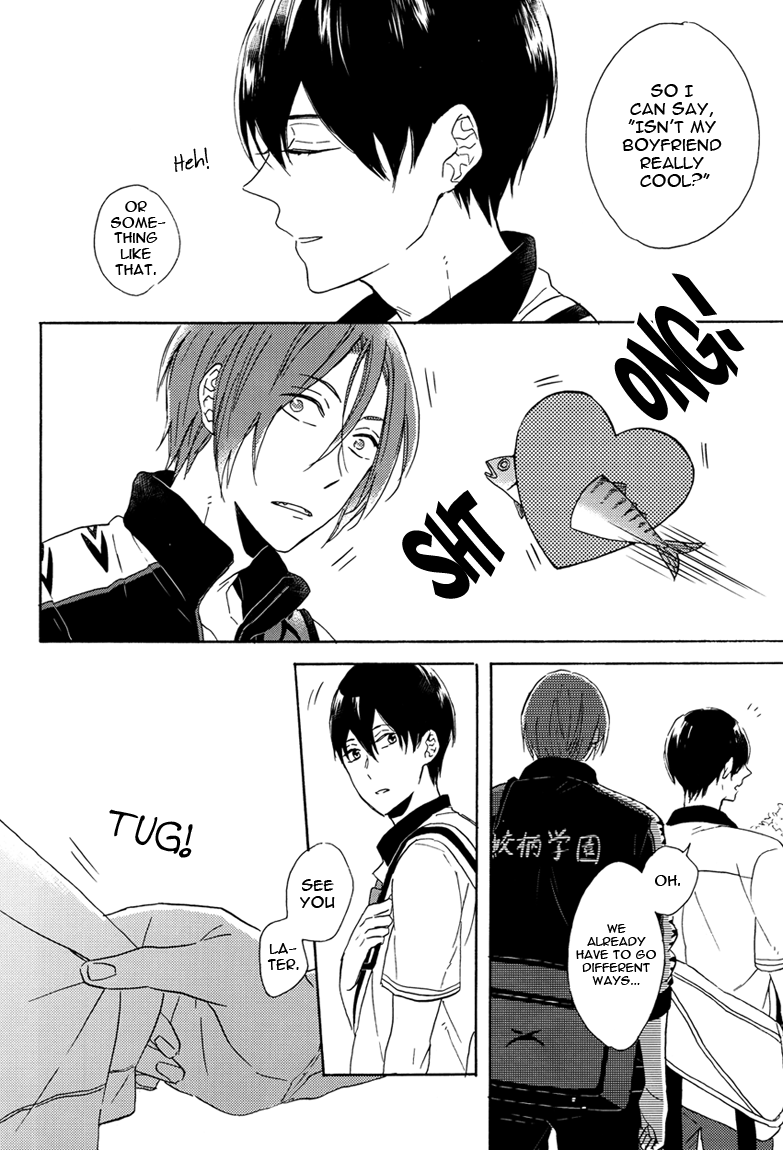 (HARUCC19) [六花 (ゆいのじ)] beautiful boyfriend (Free!) [英訳]