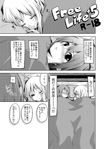 [freelife (Hamao)] Free Life+5 R-18 (けいおん!) [DL版]