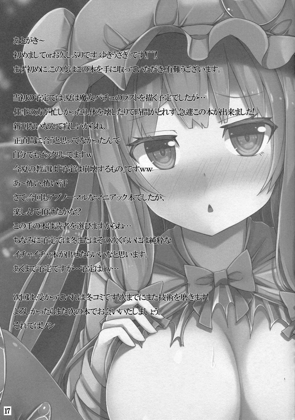 (C86) [YuKi-IRo (ゆきうさぎ。)] 魔女狩り (東方Project) [中国翻訳]