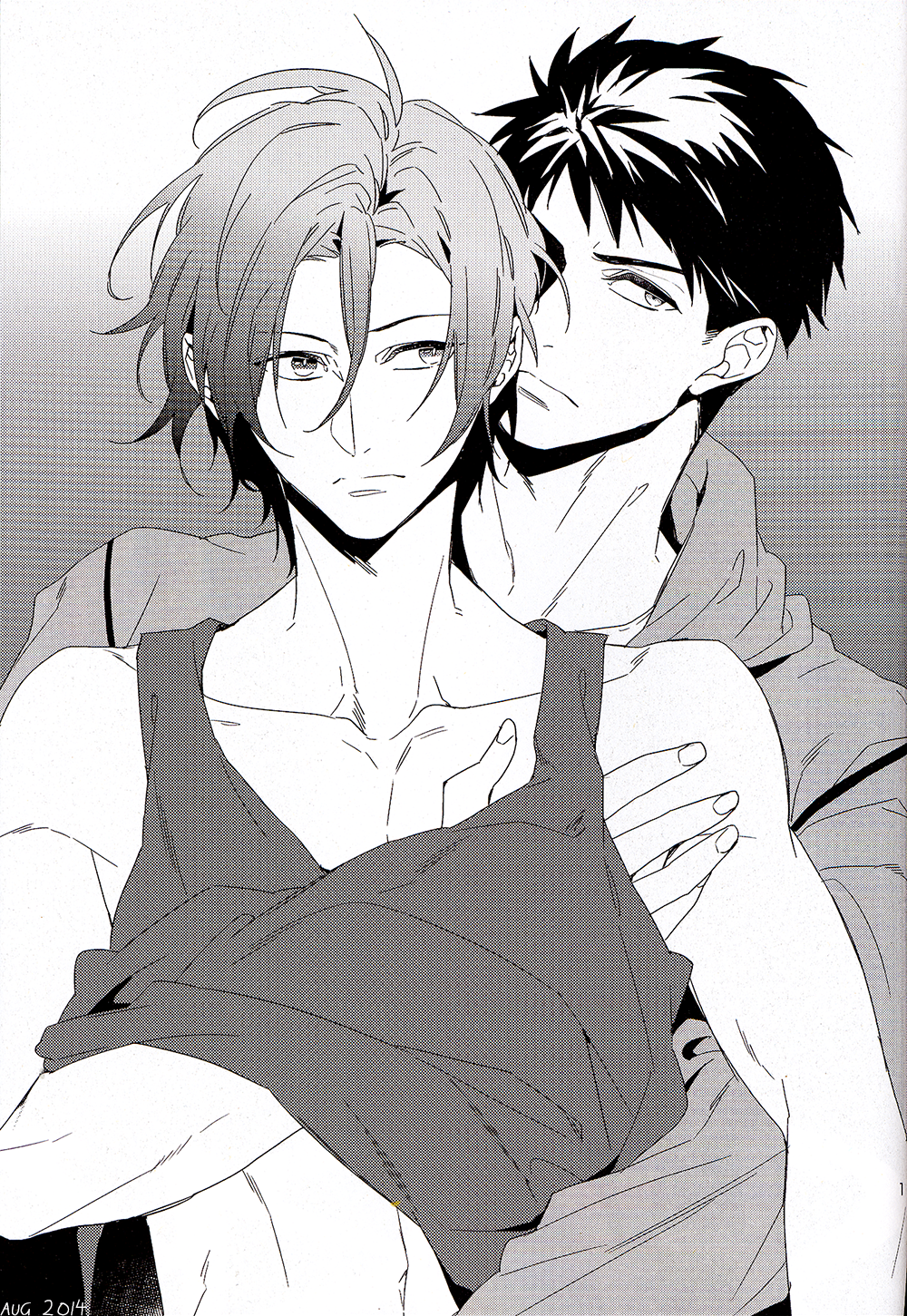 (Renai Jiyuugata! entry5) [URO (あまま)] Shark (Free!) [英訳]