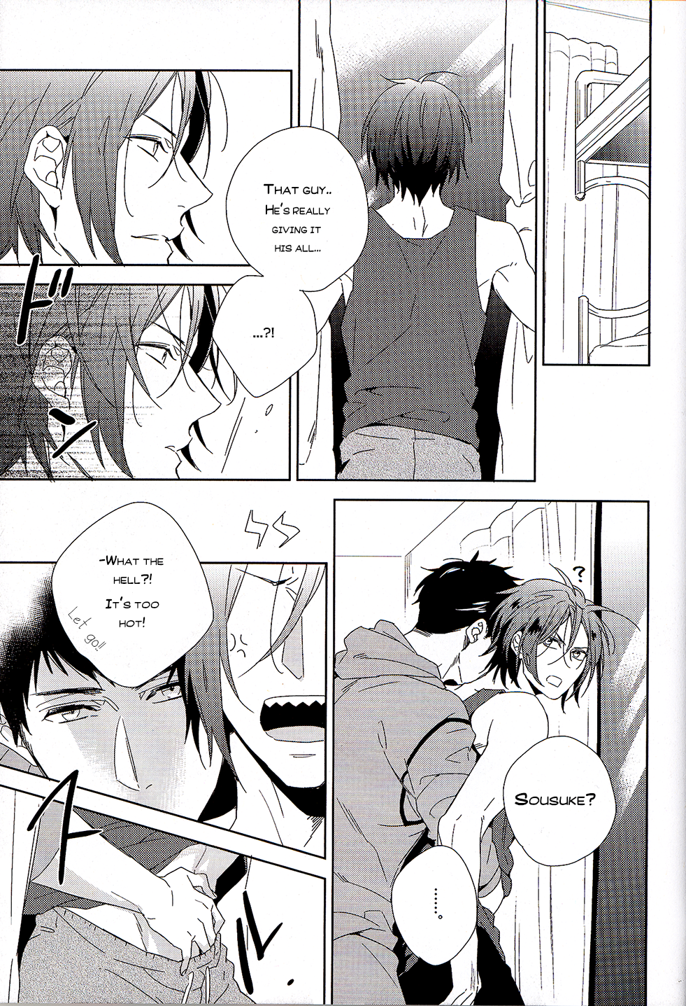 (Renai Jiyuugata! entry5) [URO (あまま)] Shark (Free!) [英訳]