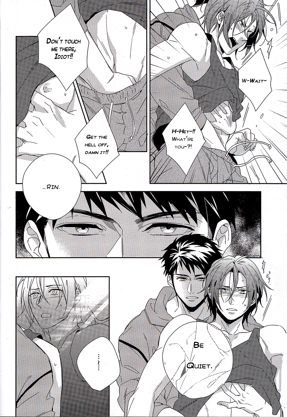 (Renai Jiyuugata! entry5) [URO (あまま)] Shark (Free!) [英訳]