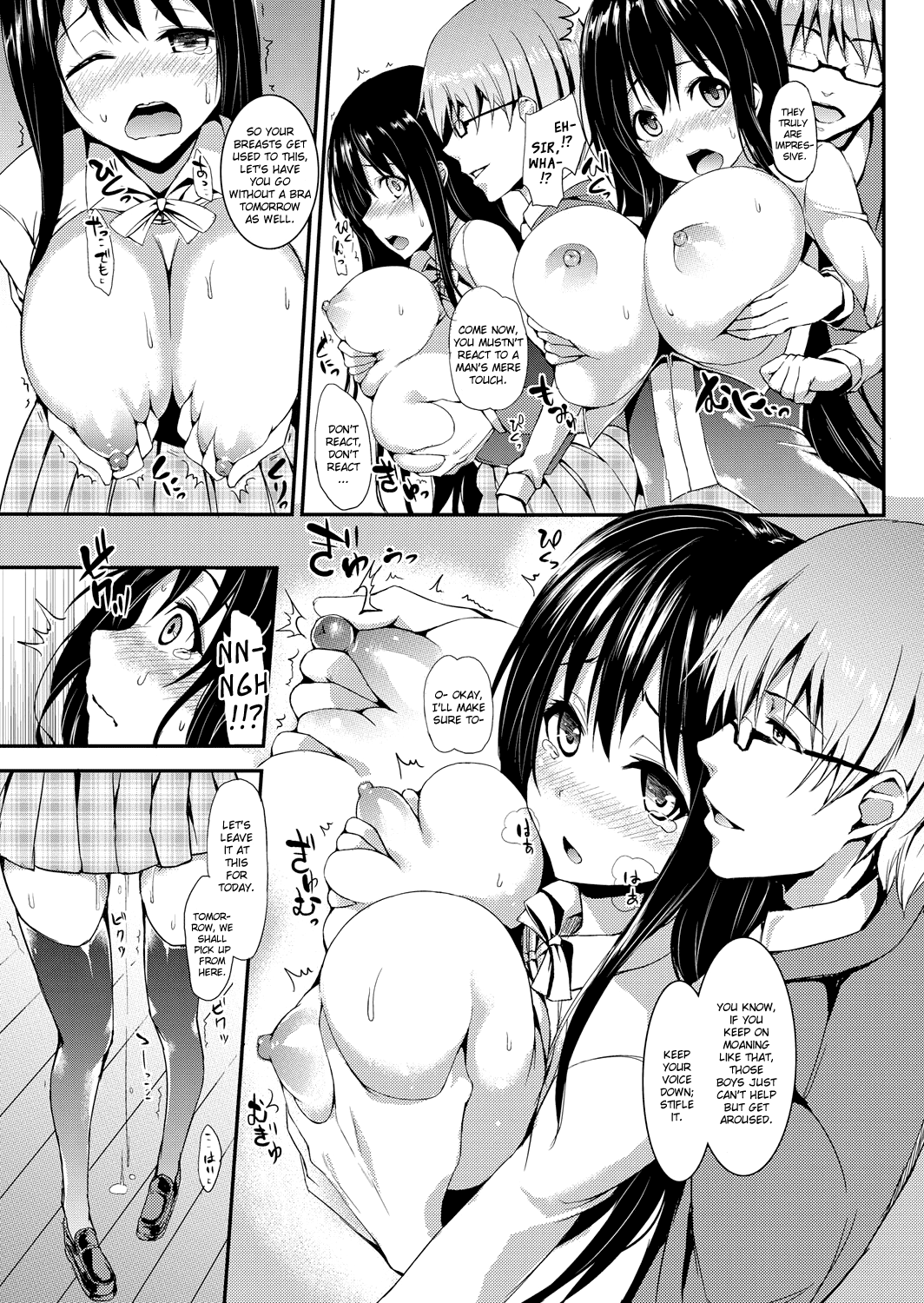 [みちきんぐ] 禁欲部 ～女生徒達に調教性教育実習～ 第1話 (コミックグレープ Vol.4) [英訳] [DL版]