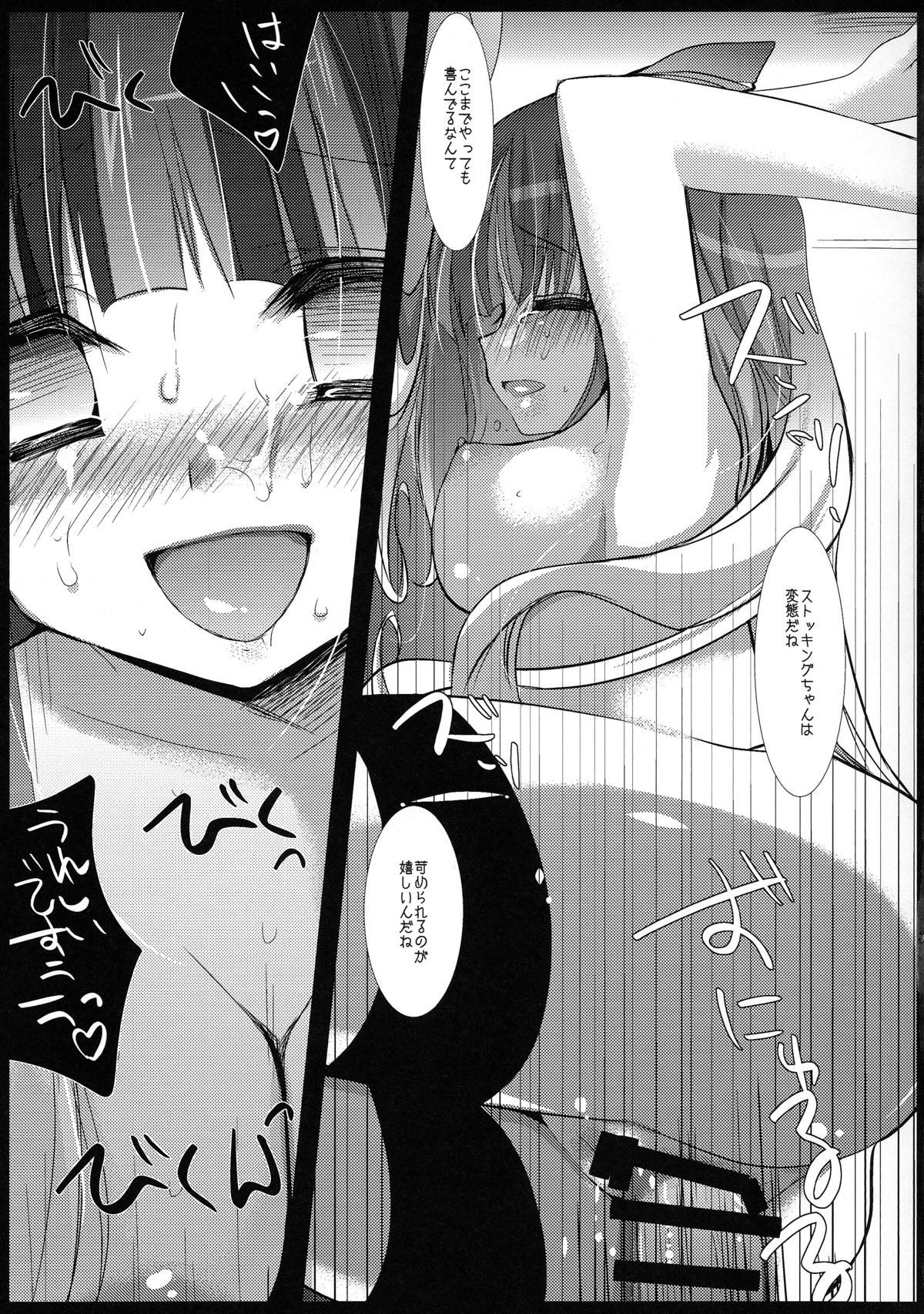 (C79) [にのこや (にの子)] nymphomaniac (パンティ&ストッキングwithガーターベルト)