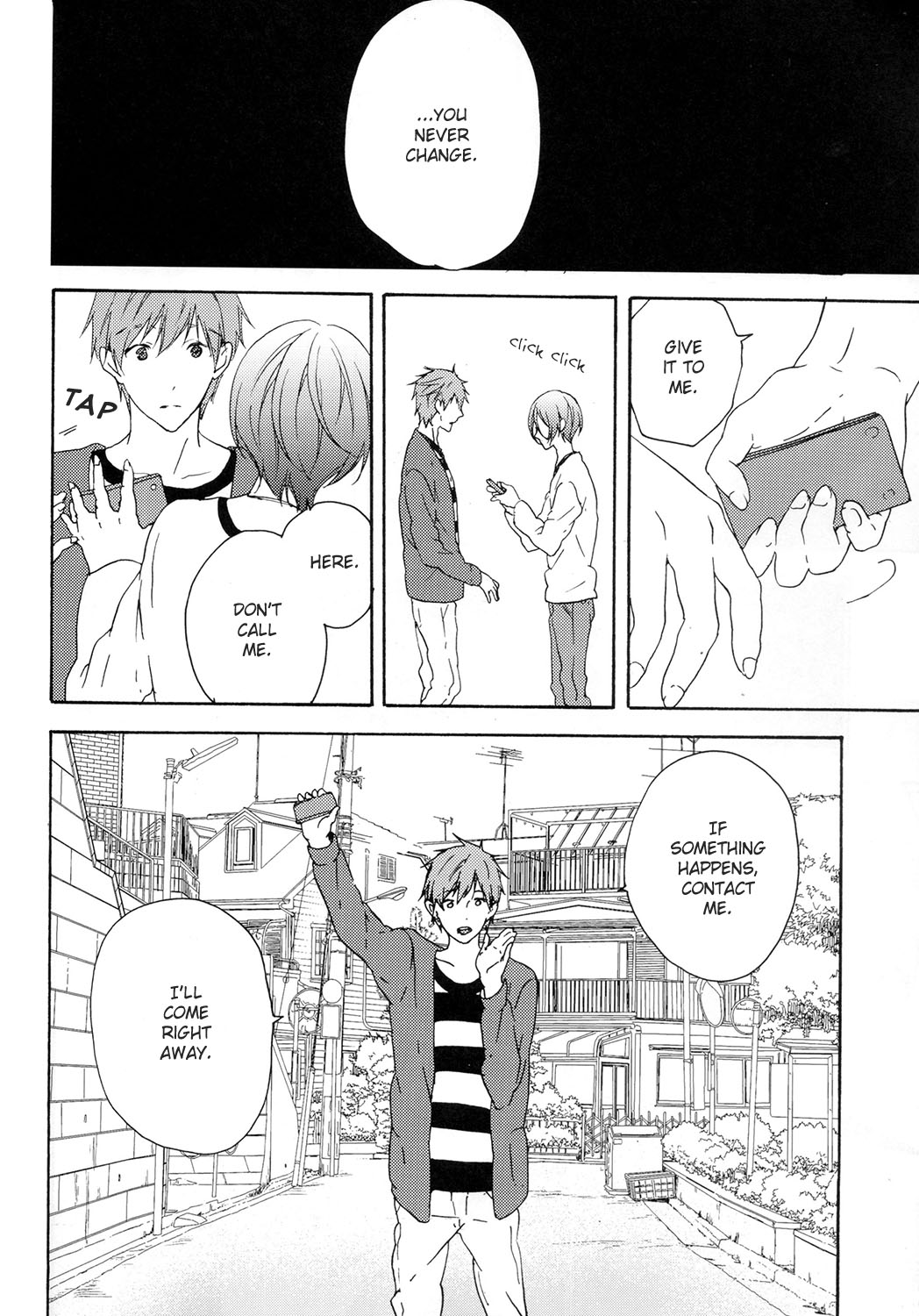 (恋愛自由形!大阪大会2) [kiri (ファミ)] 運命じゃない人 (Free!) [英訳]