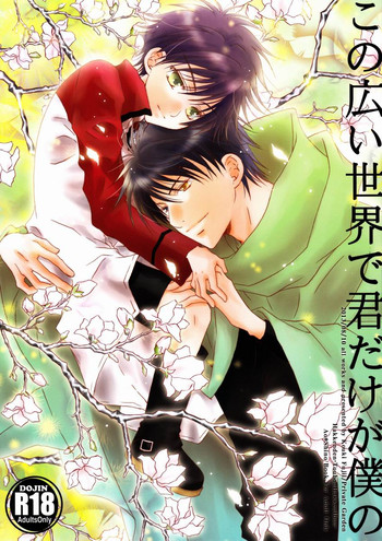 (C84) [Private Garden (藤井こうき)] この広い世界で君だけが僕の (八犬伝 ―東方八犬異聞―)