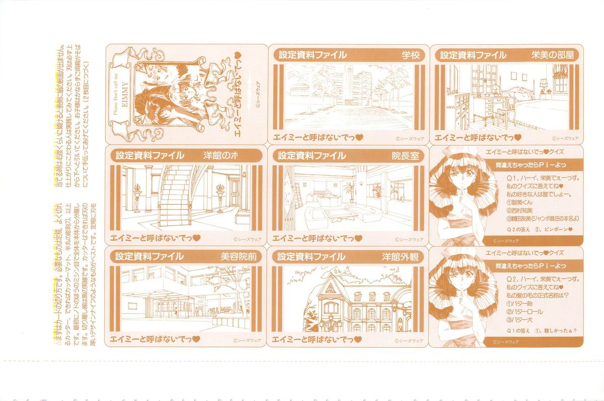 エイミーと呼ばないでっwithシーズウェア大図鑑 （ＥＩＣＨＩ　ＭＯＯＫ）