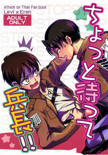 (FALL OF WALL2) [そにっく (PANA)] ちょっと待って兵長!! (進撃の巨人) [英訳]