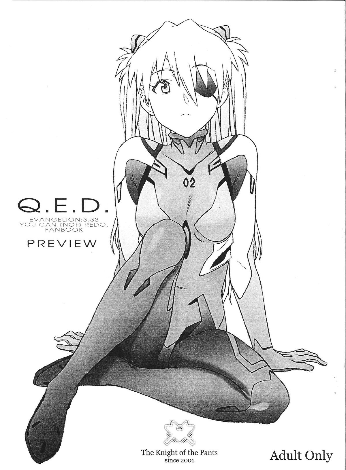 (COMIC1☆7) [パンツ騎士団 (和田共弘)] Q.E.D. ~evangelion：3.33~ (新世紀エヴァンゲリオン)