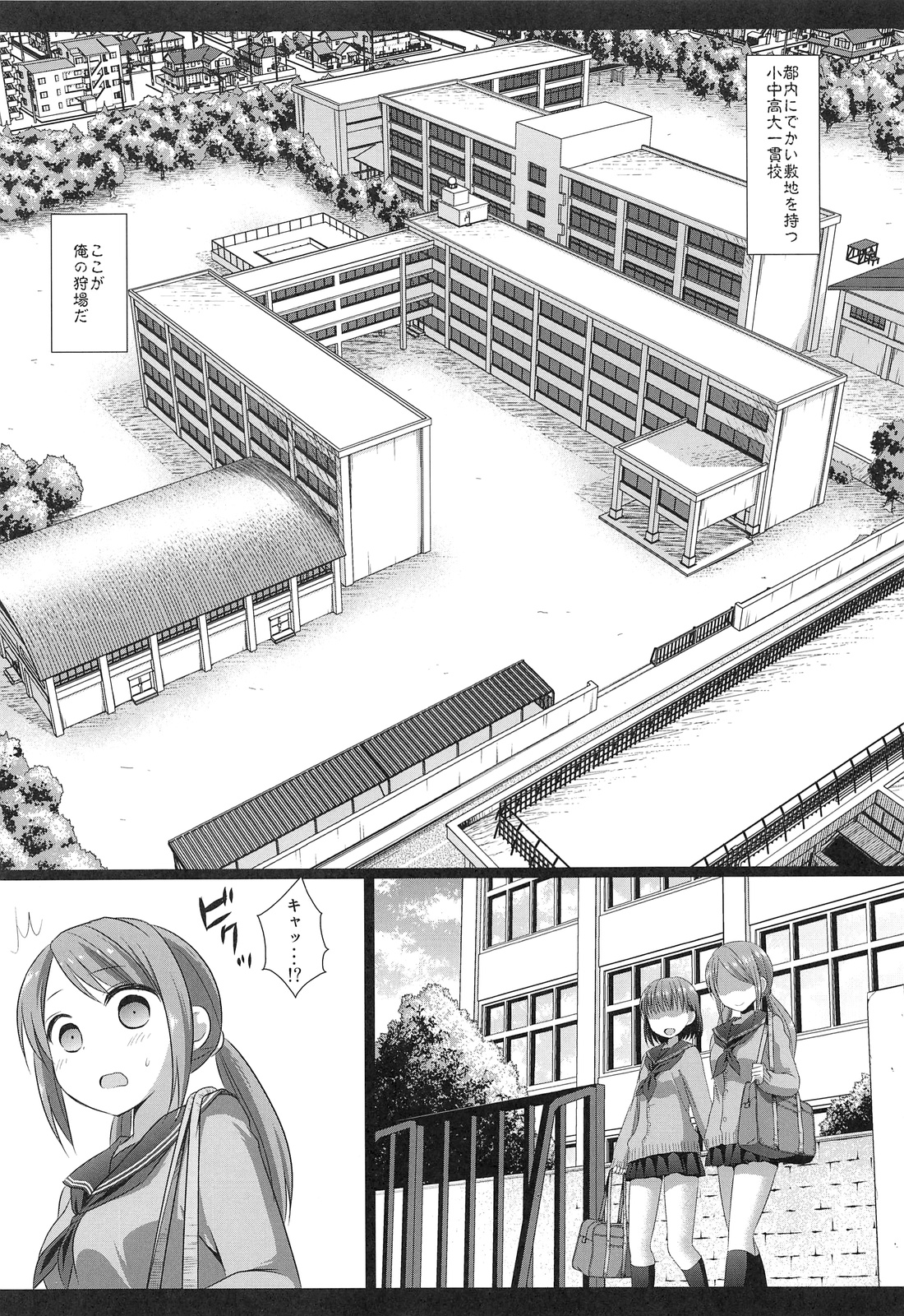 (コミティア103) [ナギヤマスギ (那岐山)] 陵辱学園 1 生徒会長便所レイプ