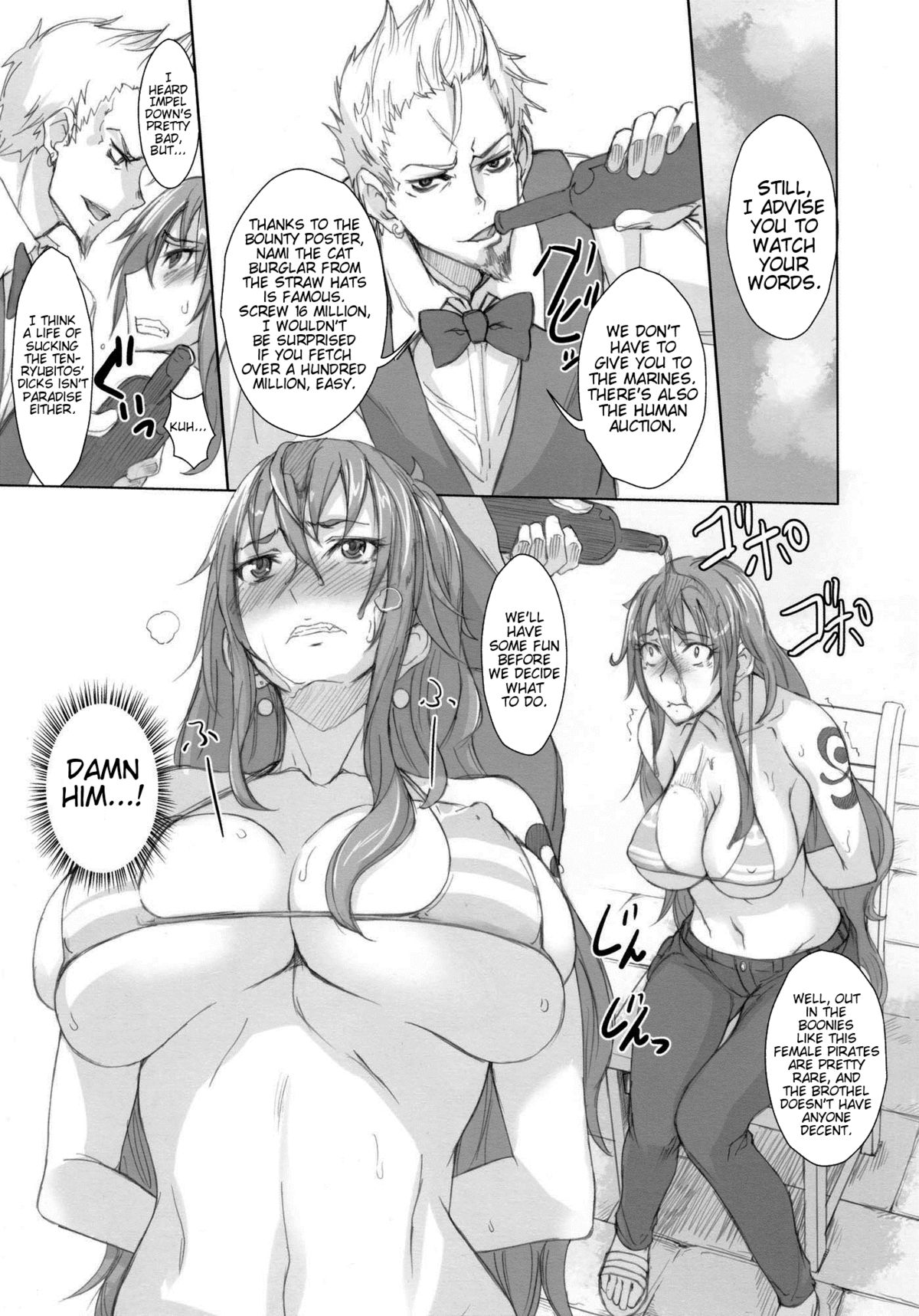 (C82) [真面目屋 (isao)] GrandLine Chronicle 2 雷乳 (ワンピース) [英訳]