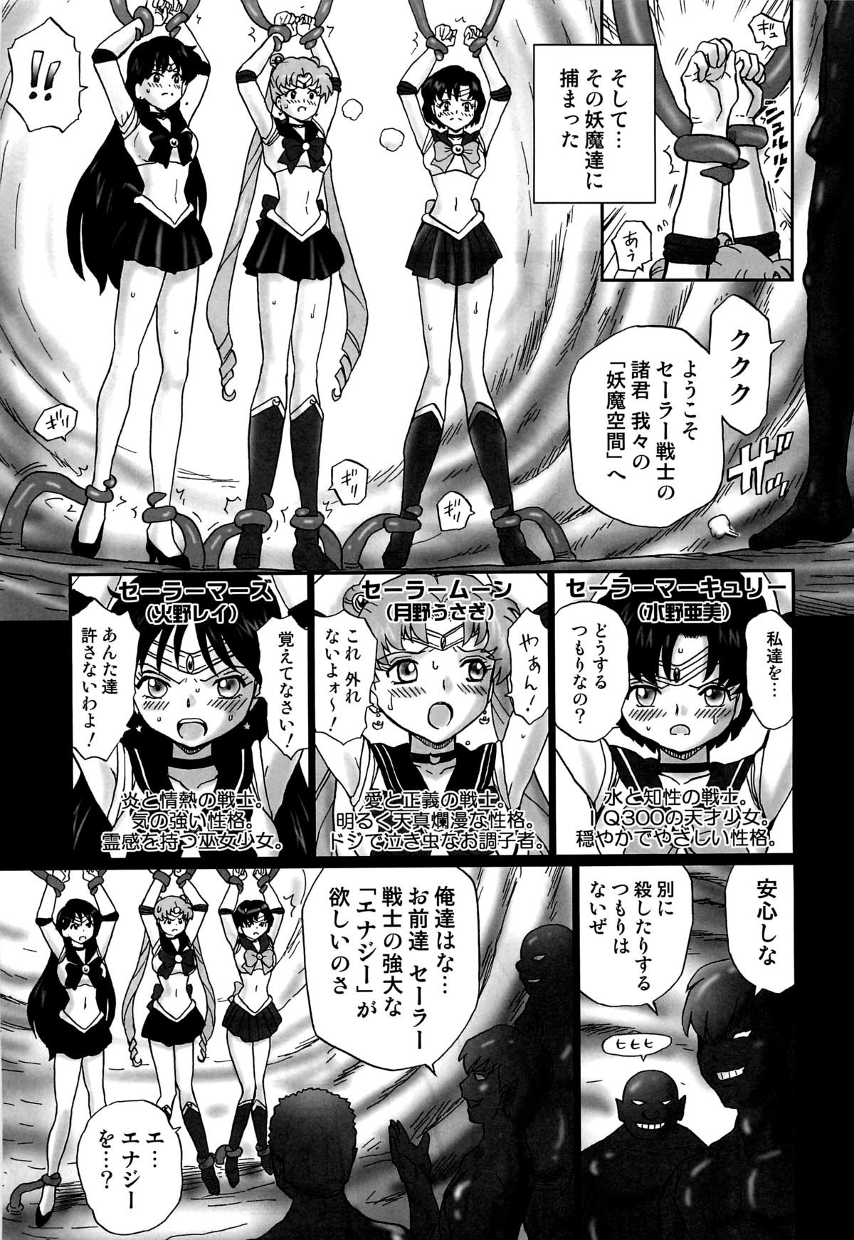 (C82) [Rat Tail (Irie Yamazaki)] TAIL-MAN SAILORMOON 3GIRLS BOOK (美少女戦士セーラームーン)