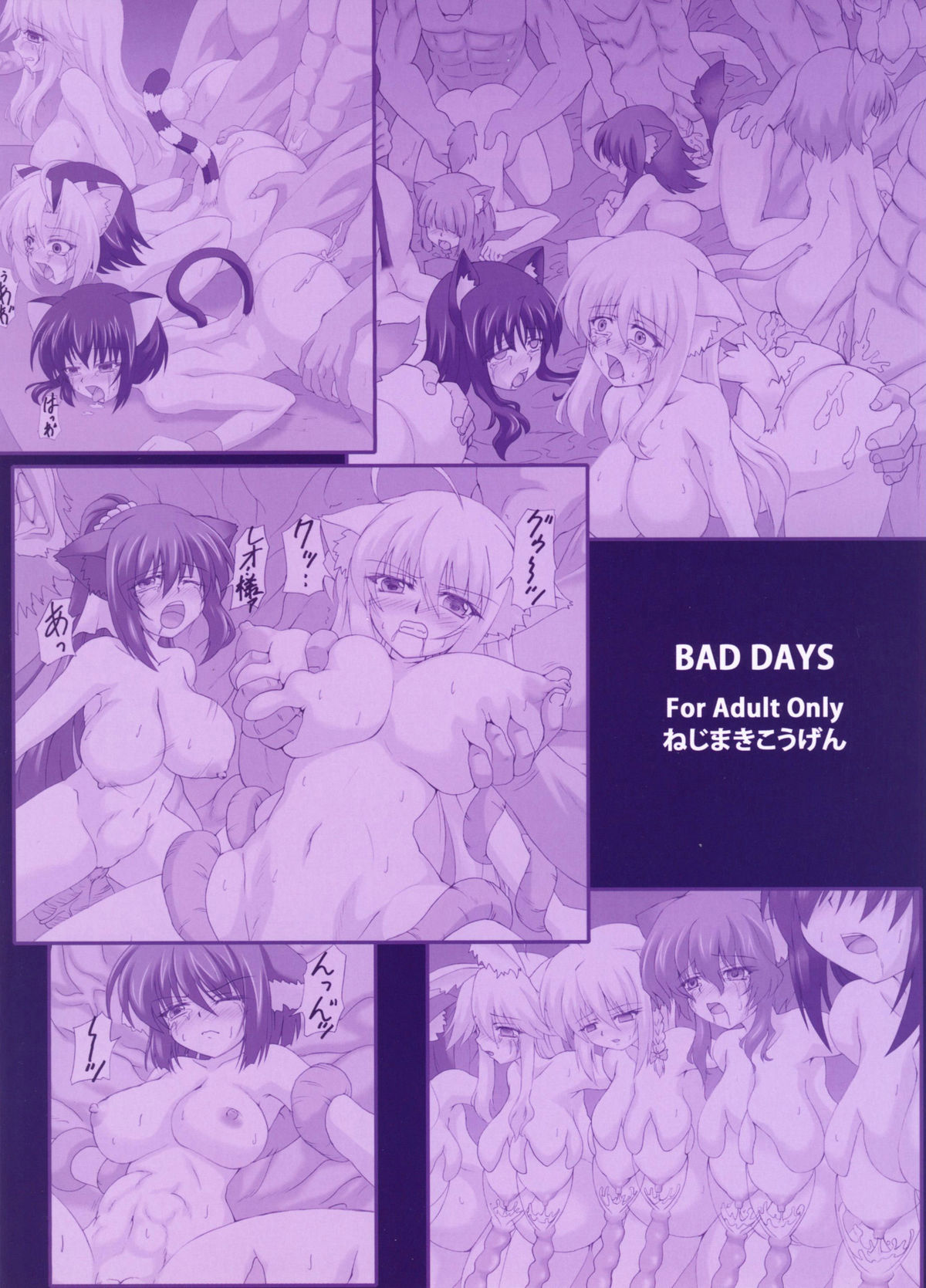 (C80) [ねじまきこうげん (きりさわときと)] BAD DAYS (DOG DAYS) [英訳]