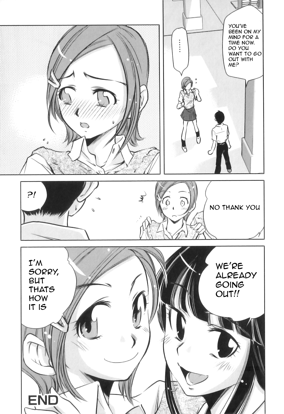 [PURUpyon西東] 私達、付き合ってるんです... (ふたなりっ娘らばーず♥ Vol.16) [英訳]