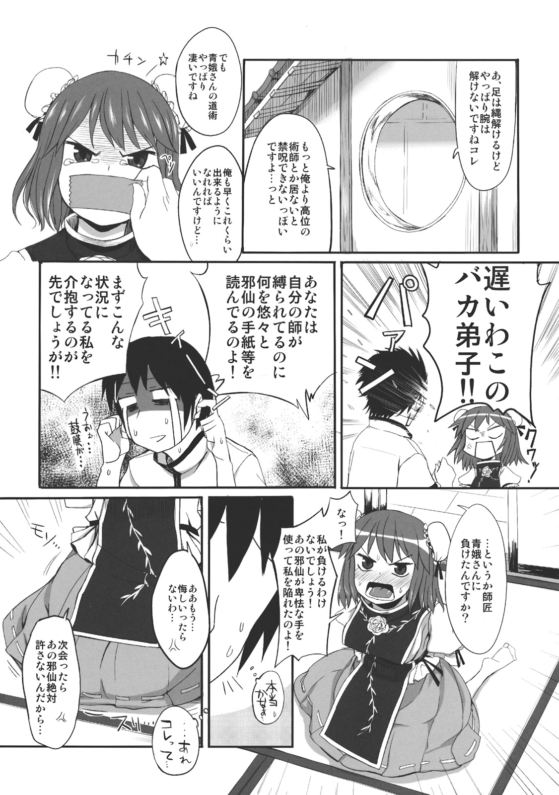 (C81) [緑茶コンボ (かめれおん)] うちの仙人師匠 (東方Project)