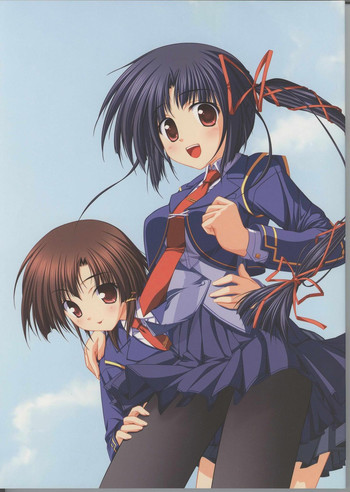 [月杜尋、悠樹真琴] 秋色恋華 設定原画集