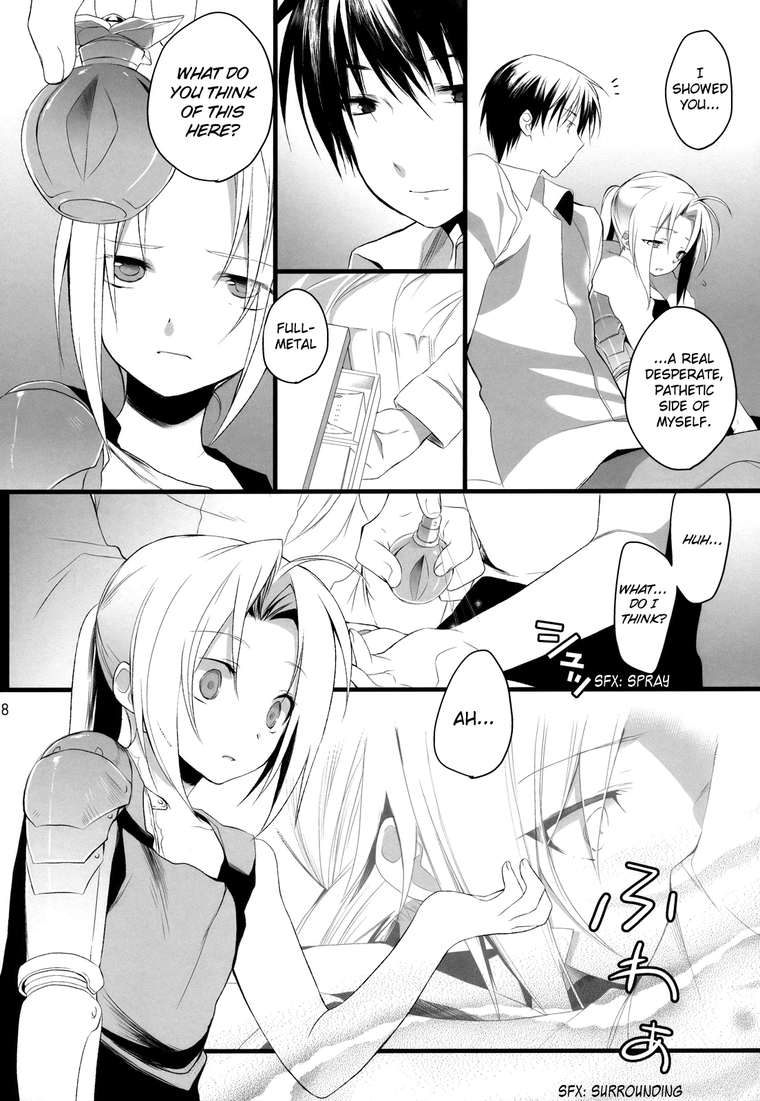 (C78) [スペルノーヴァ (雪町灯之助)] NAKED STAR (鋼の錬金術師) [英訳]