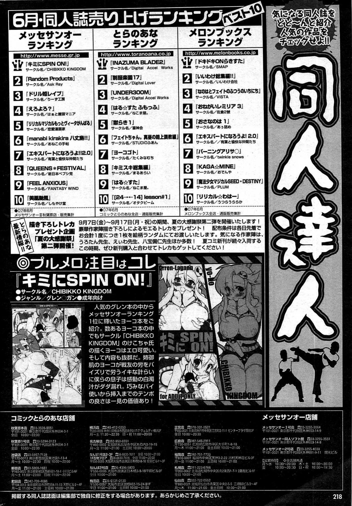 COMIC プルメロ 2007年10月号 vol.10