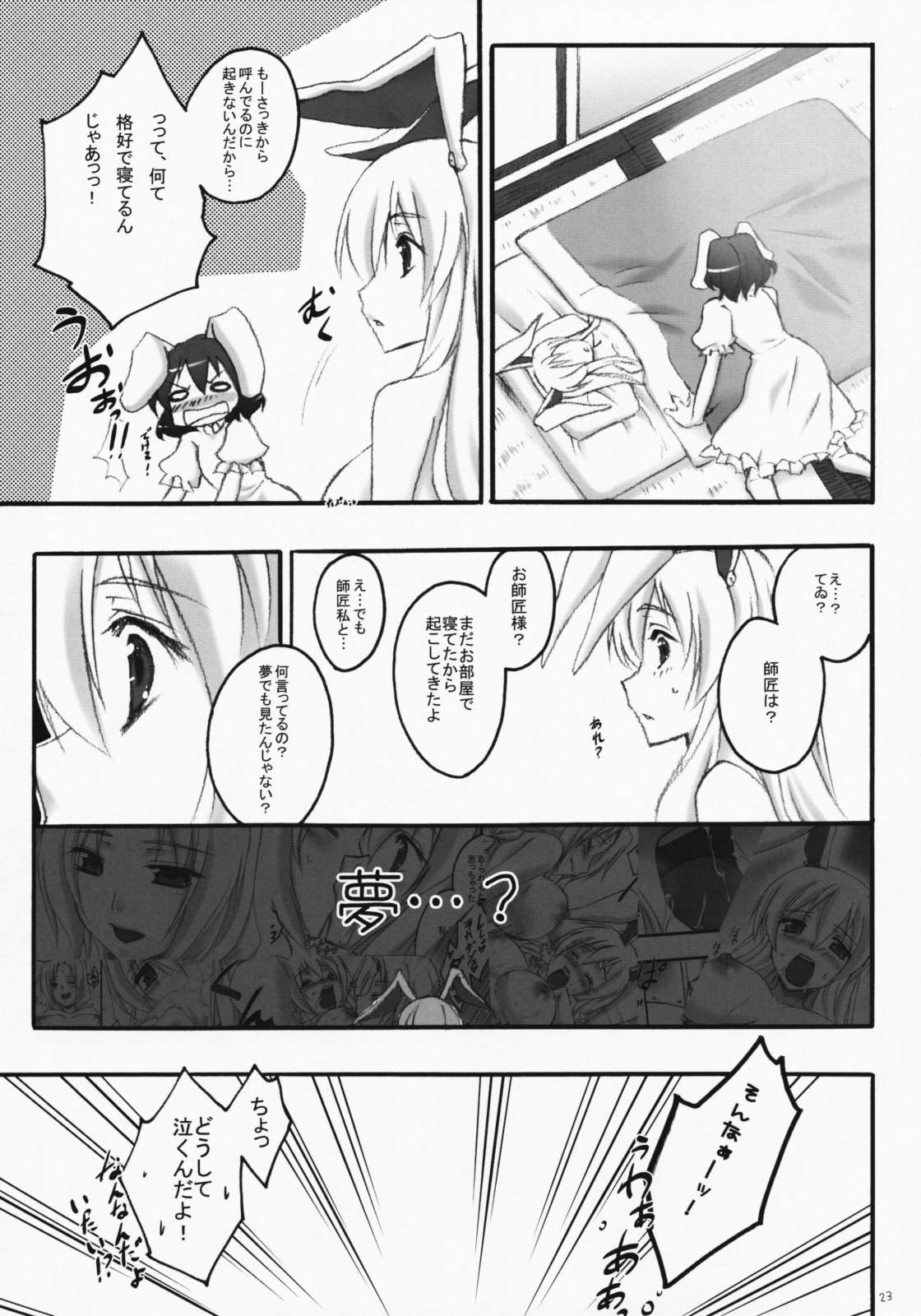 (C75) [姫屋 (阿部いのり)] うさぎがみた夢 (東方Project)