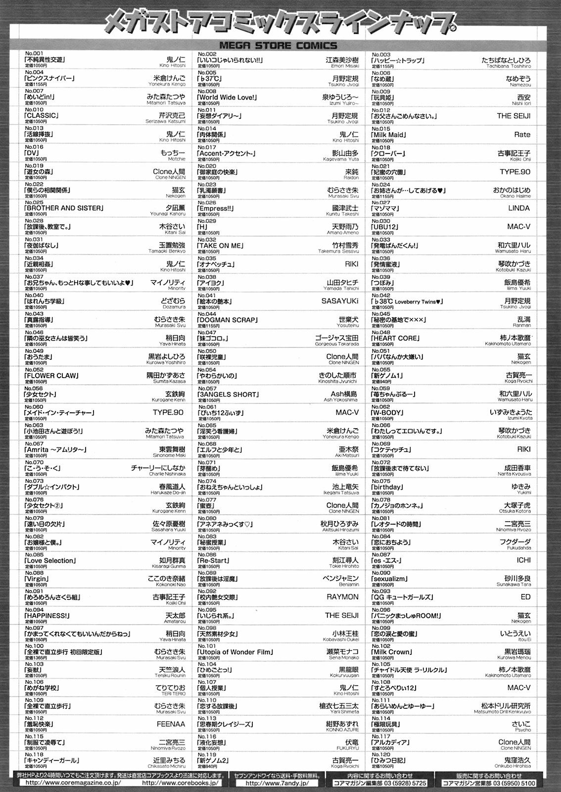 コミックメガストア 2009年5月号