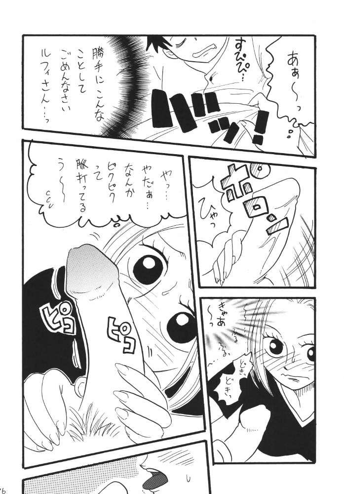 [銀桃堂 (みたさとみ)] 航海日誌01 (ワンピース)