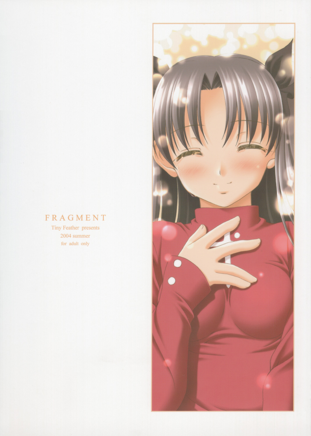 (C66) [Tiny Feather (Sin-Go)] FRAGMENT (Fate/stay night)