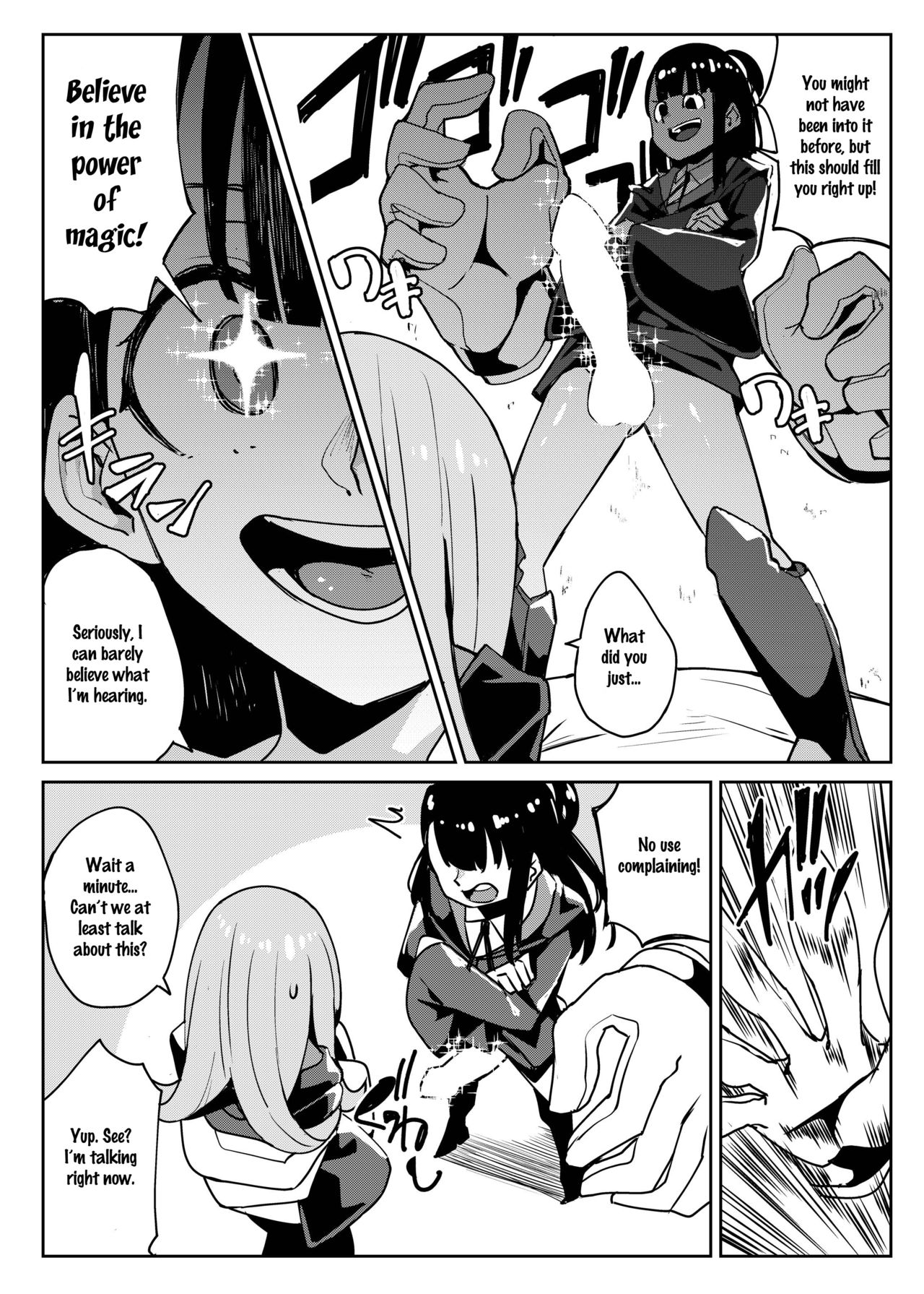 [八方微人 (ユモテリウス)] Tasting (リトルウィッチアカデミア) [英訳] [DL版]