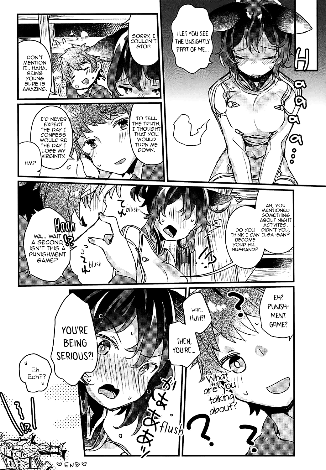 (COMIC1☆13) [天気輪 (甘露アメ)] イルザさんにプロポーズしました (グランブルーファンタジー) [英訳]